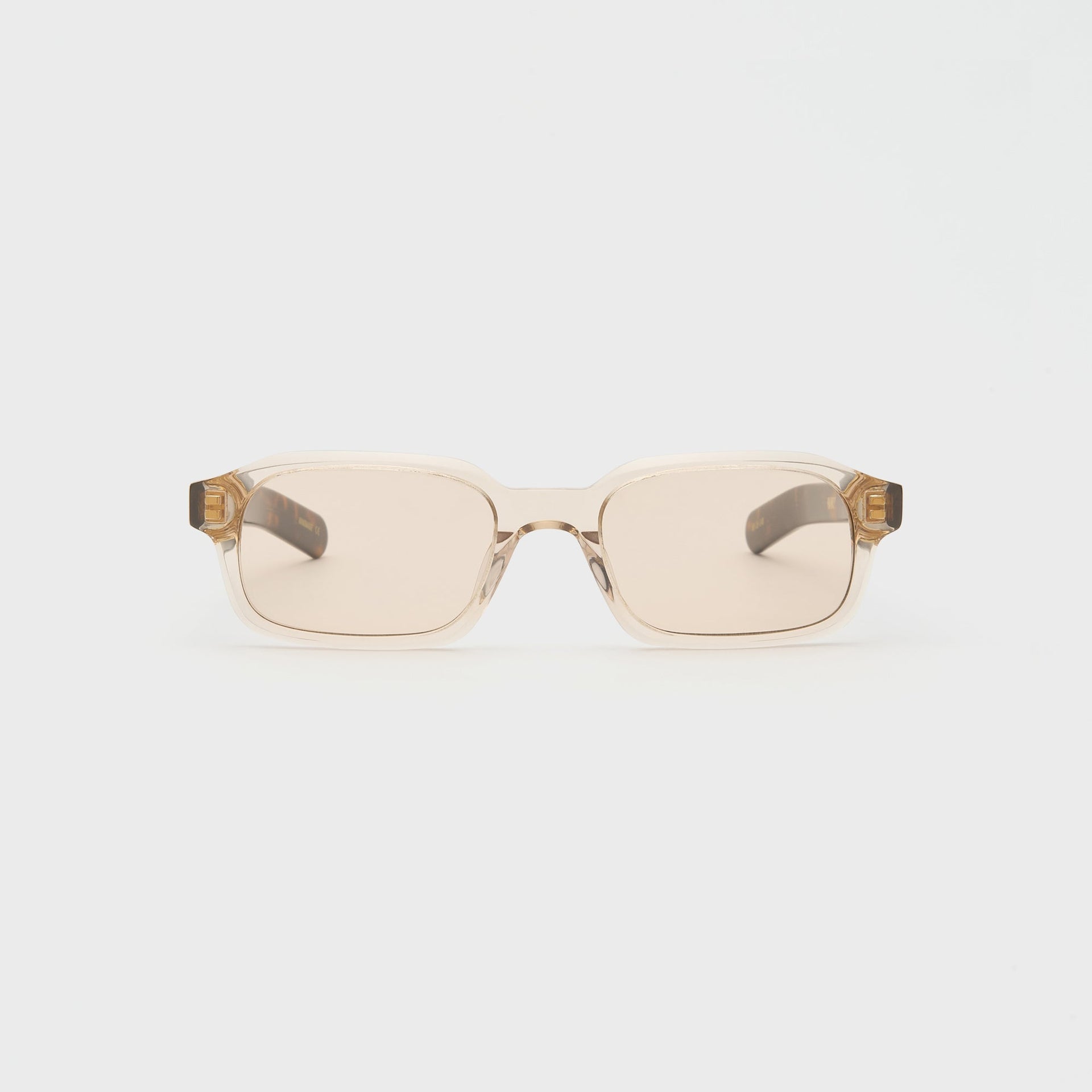 Flatlist Hanky - Crystal Beige / Dark Tortoise / Peach Lens