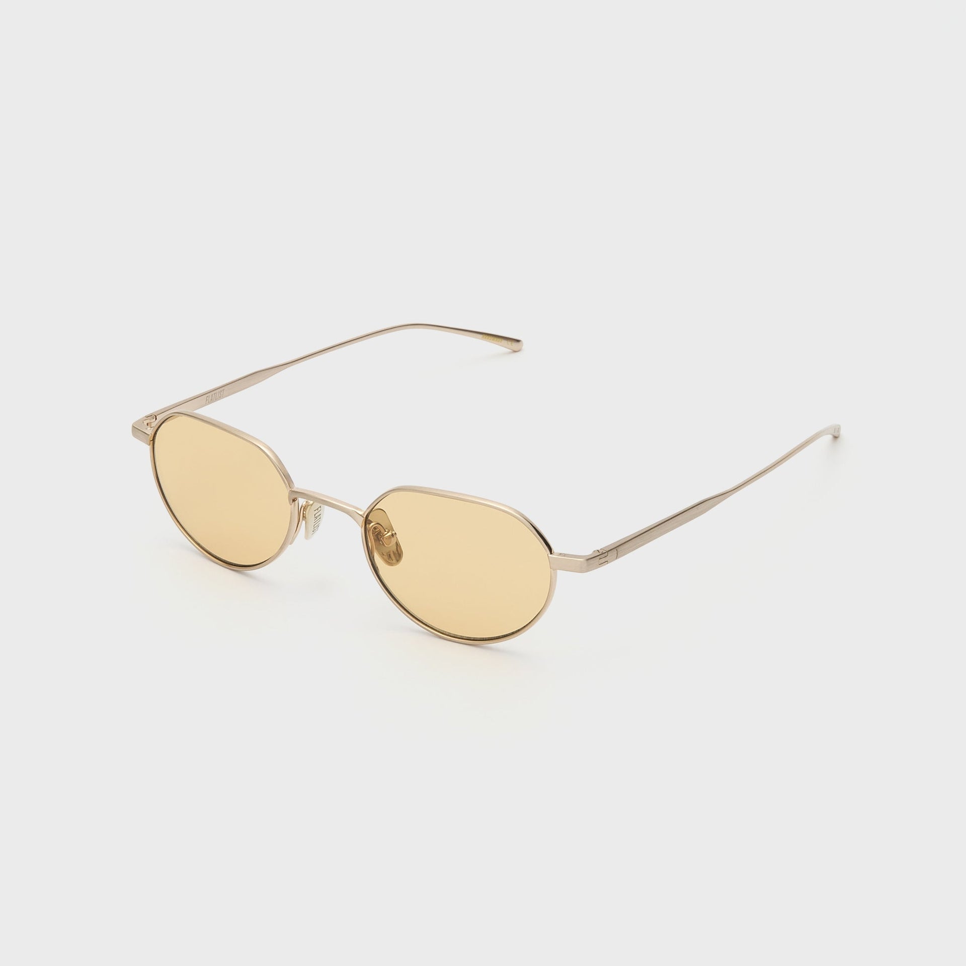 Flatlist Lucien - Brushed Light Gold / Yellow Lens