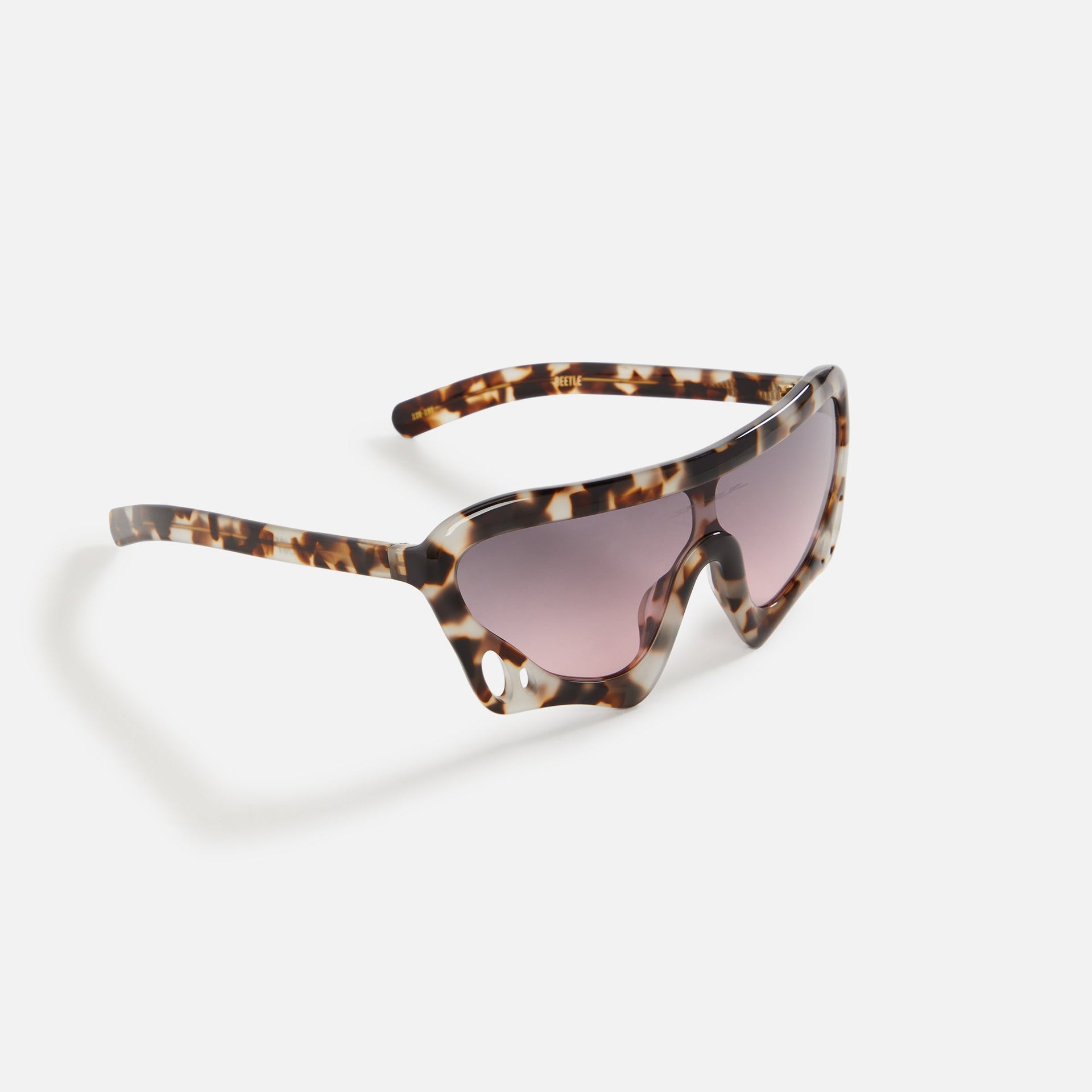 Flatlist x Spider Beetle - Smoke Havana Vintage / Pink Gradient Lens