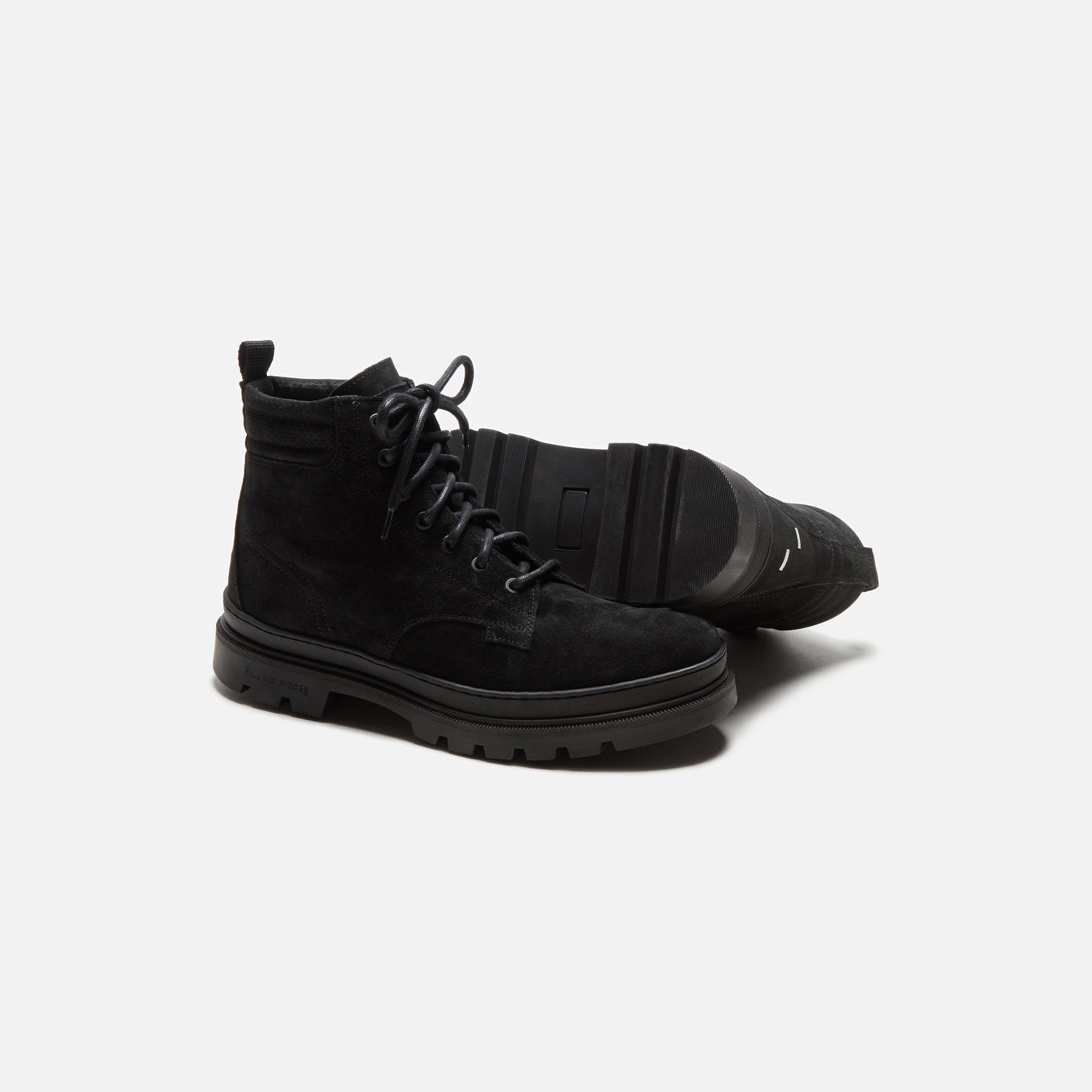 Filling Pieces Josh Suede - Black