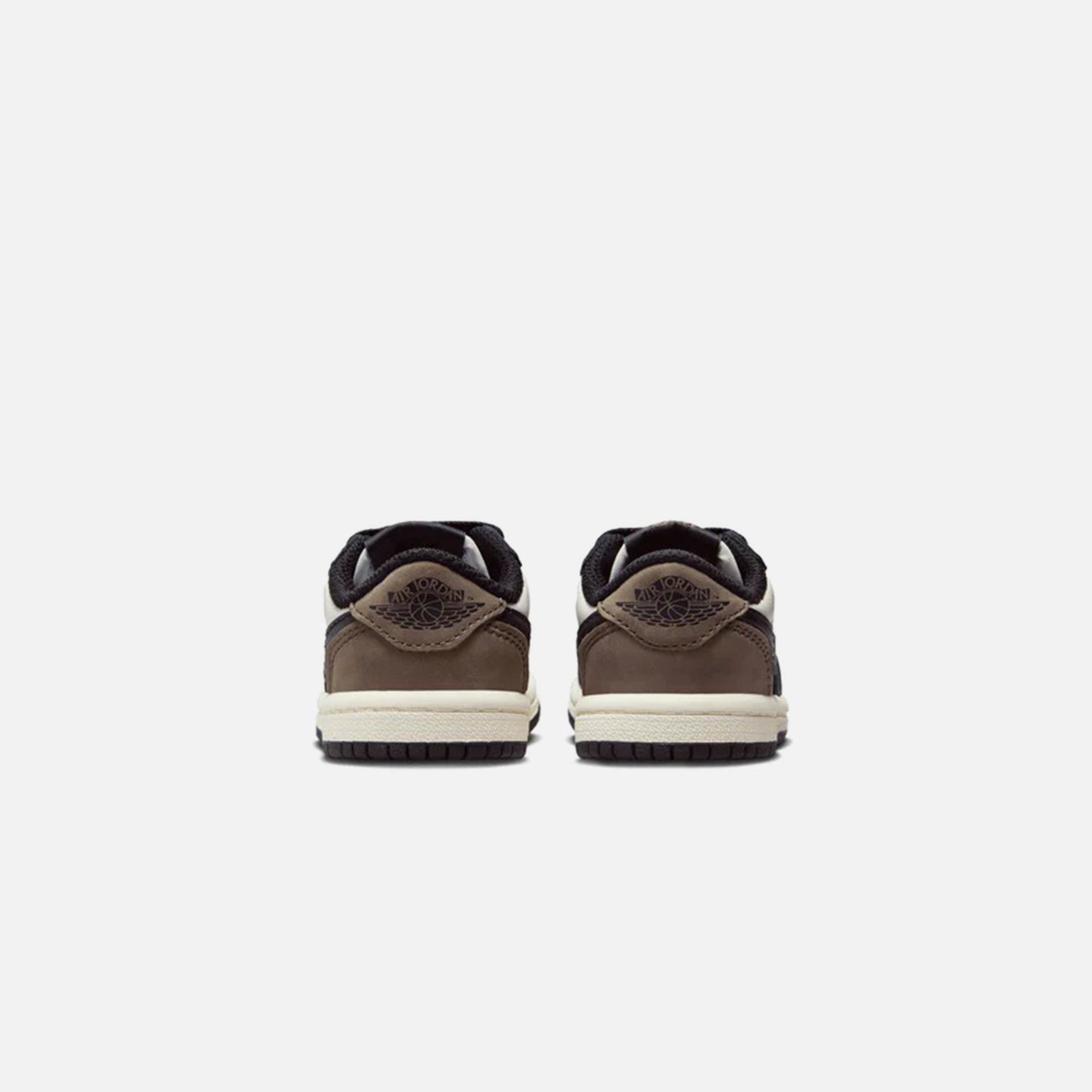 Jordan TD Air Jordan 1 Low OG - White / Black / Dark Mocha