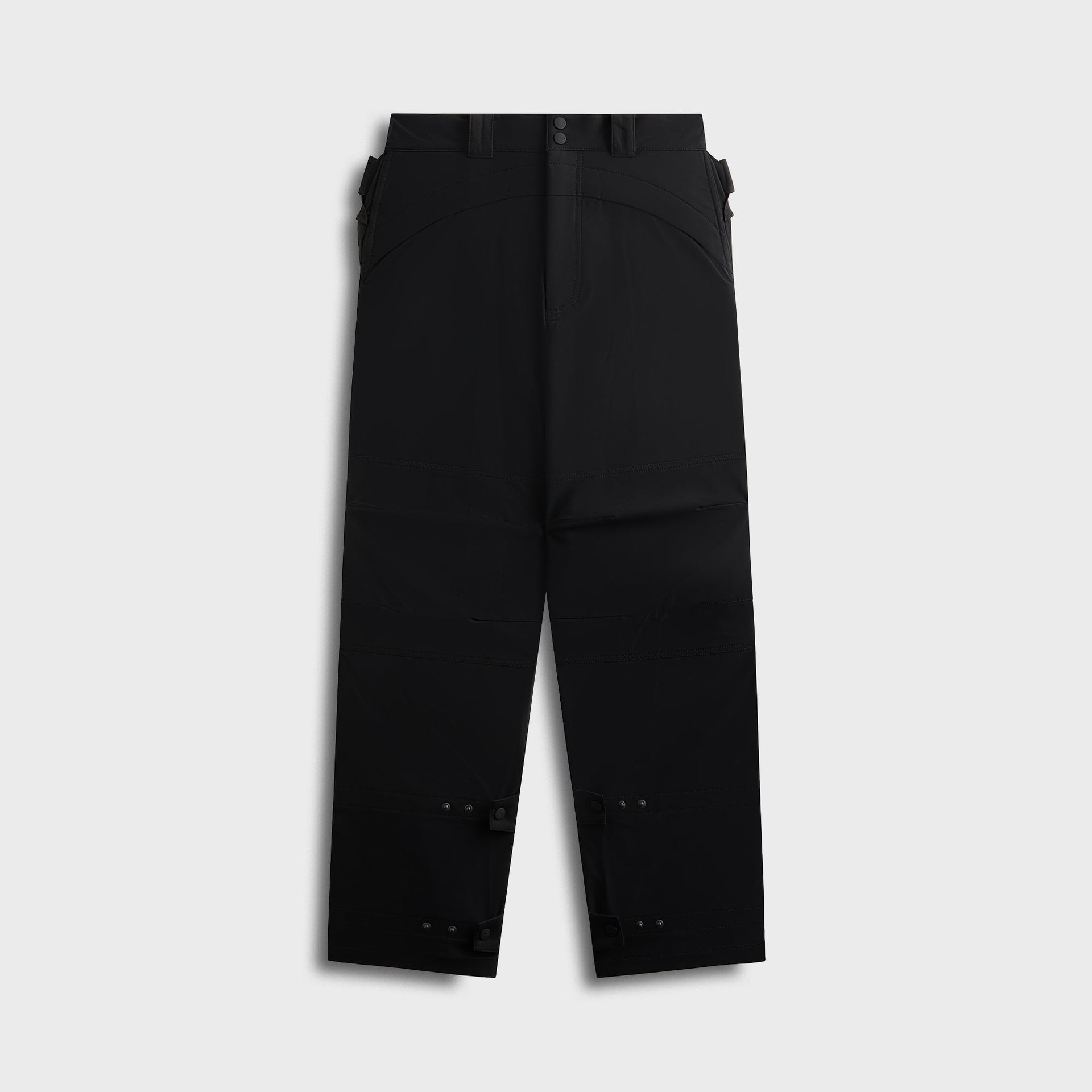 Hyein Seo Biker Pants with Detachable Bag - Black