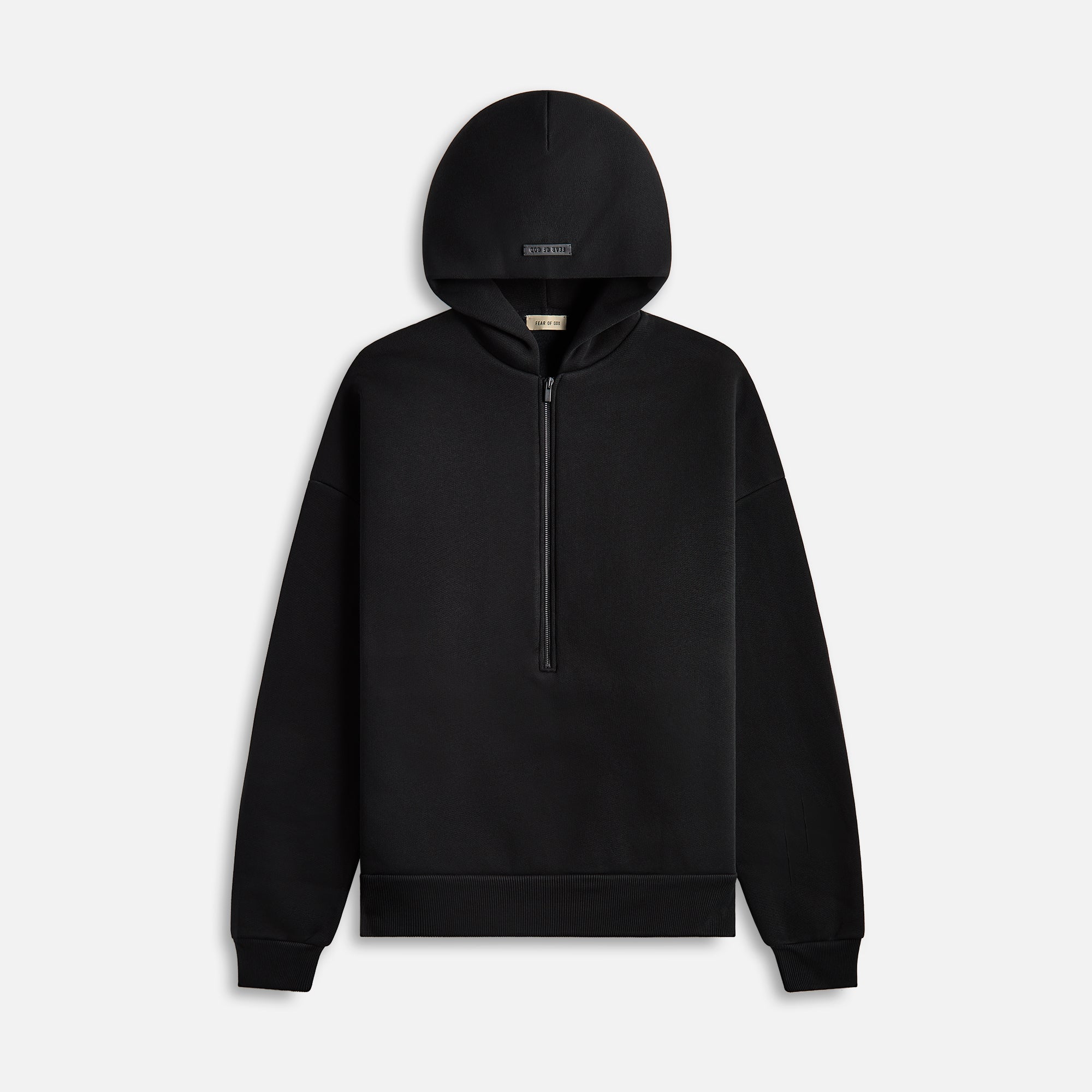 Fear of god half zip hoodie hotsell