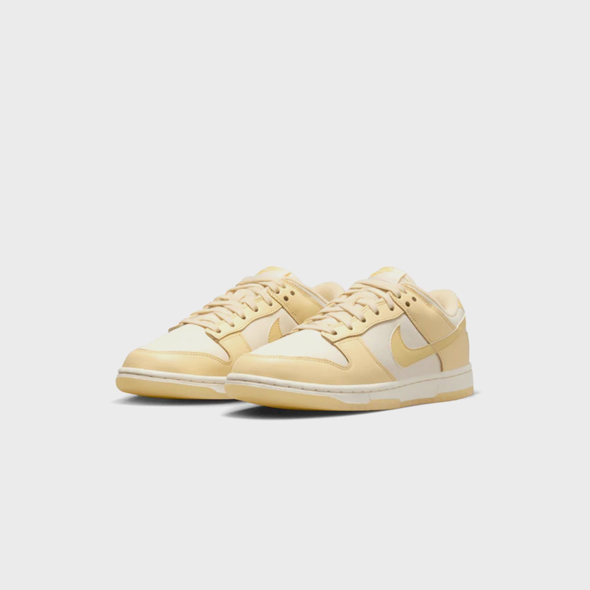 Nike Dunk Low - Muslin /Pale Ivory / Laser Orange / Team Gold