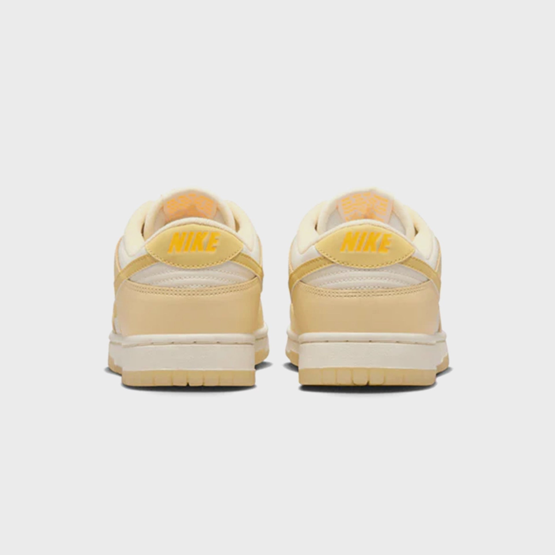 Nike Dunk Low - Muslin /Pale Ivory / Laser Orange / Team Gold