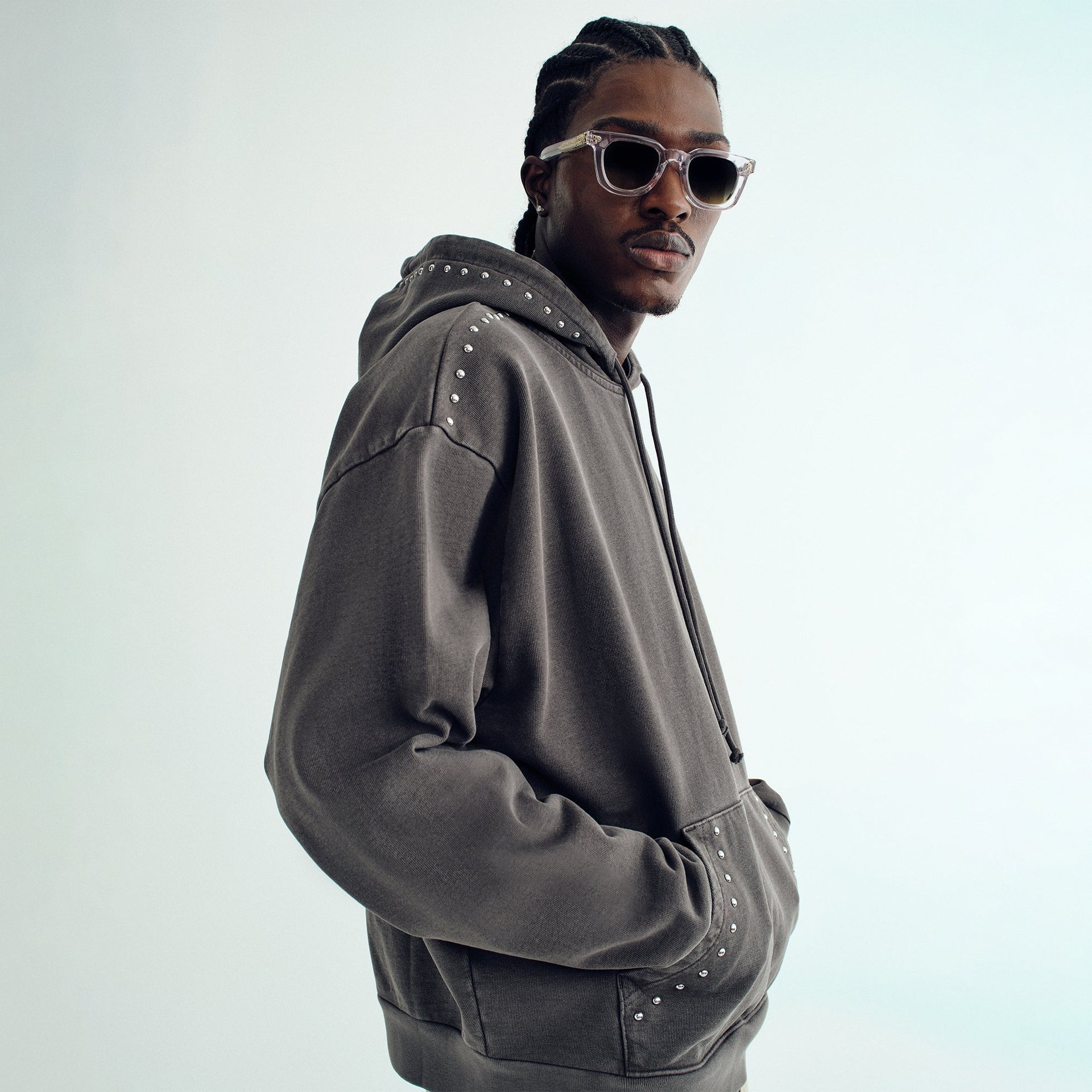 Kith Rivet Nelson Hoodie - Void