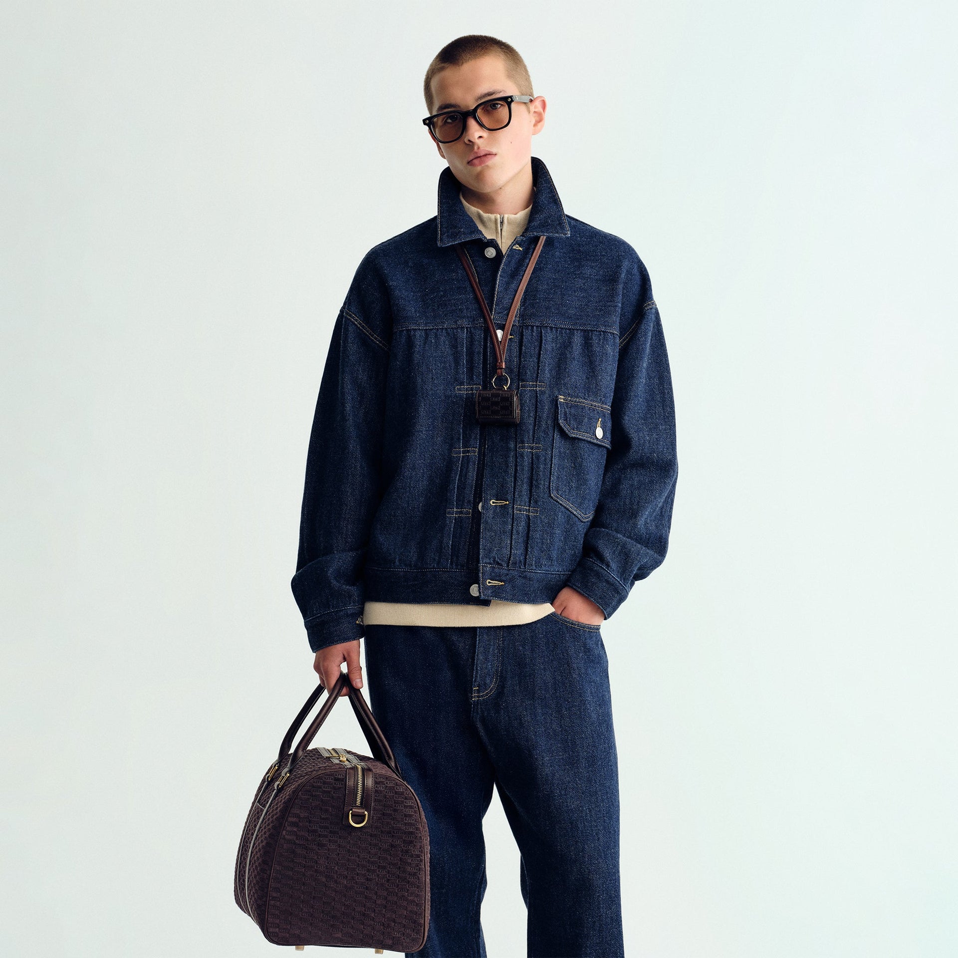 Kith Alonzo Twill Denim Jacket - Savin Wash