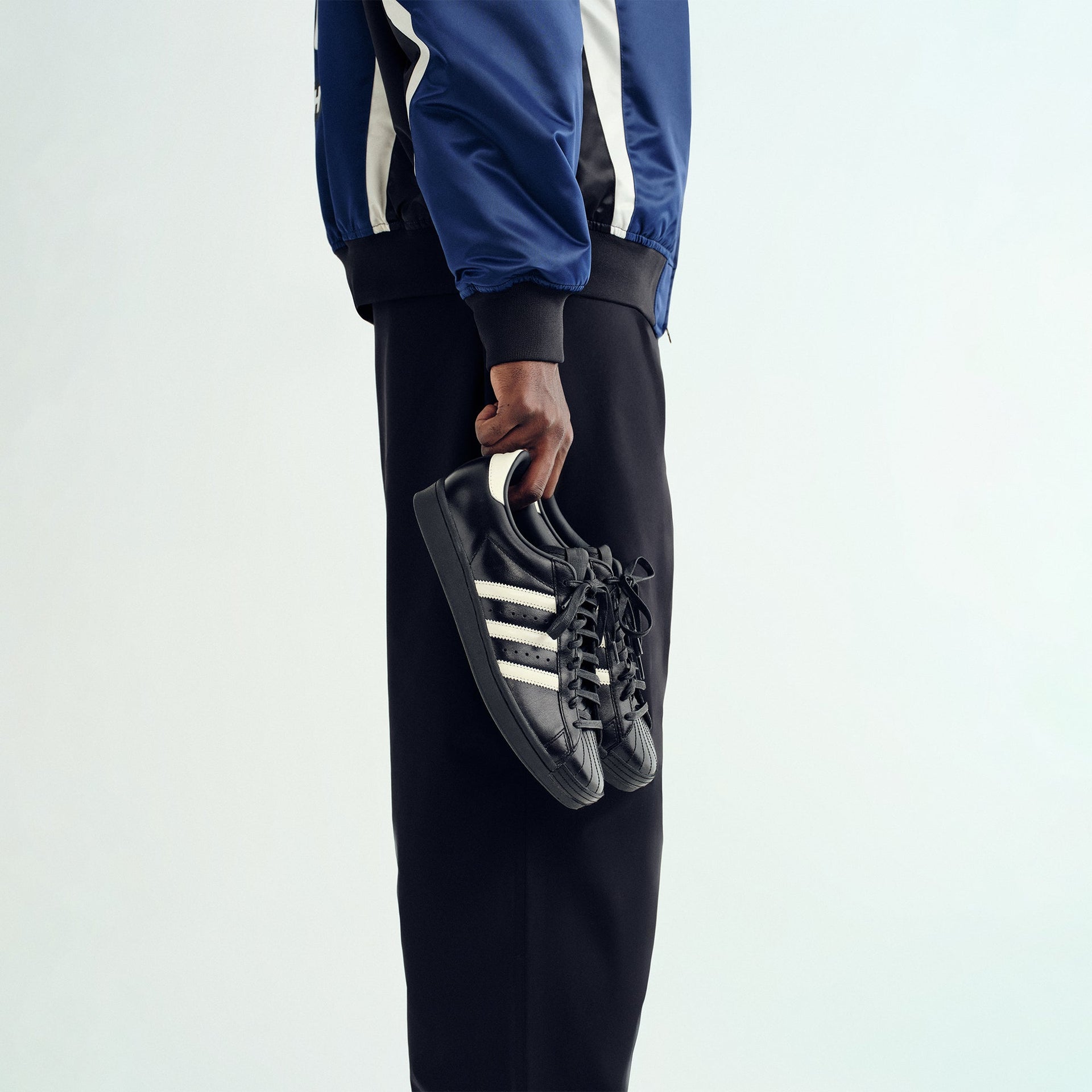 Ronnie Fieg for adidas Originals Superstar Vintage MiG - Black / White / Silver