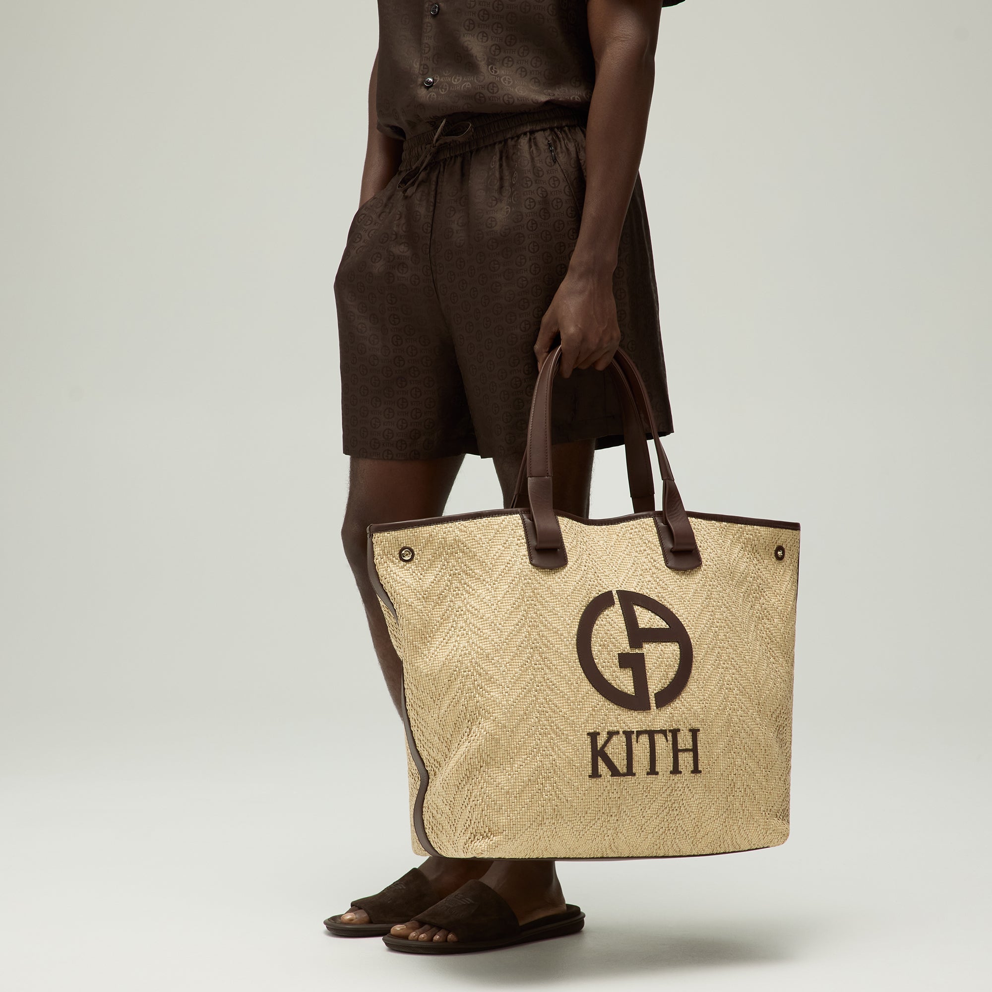【KITH】モノグラム ナイロン ジャカード ユーティリティポーチ Kith - Bags | Kith Europe