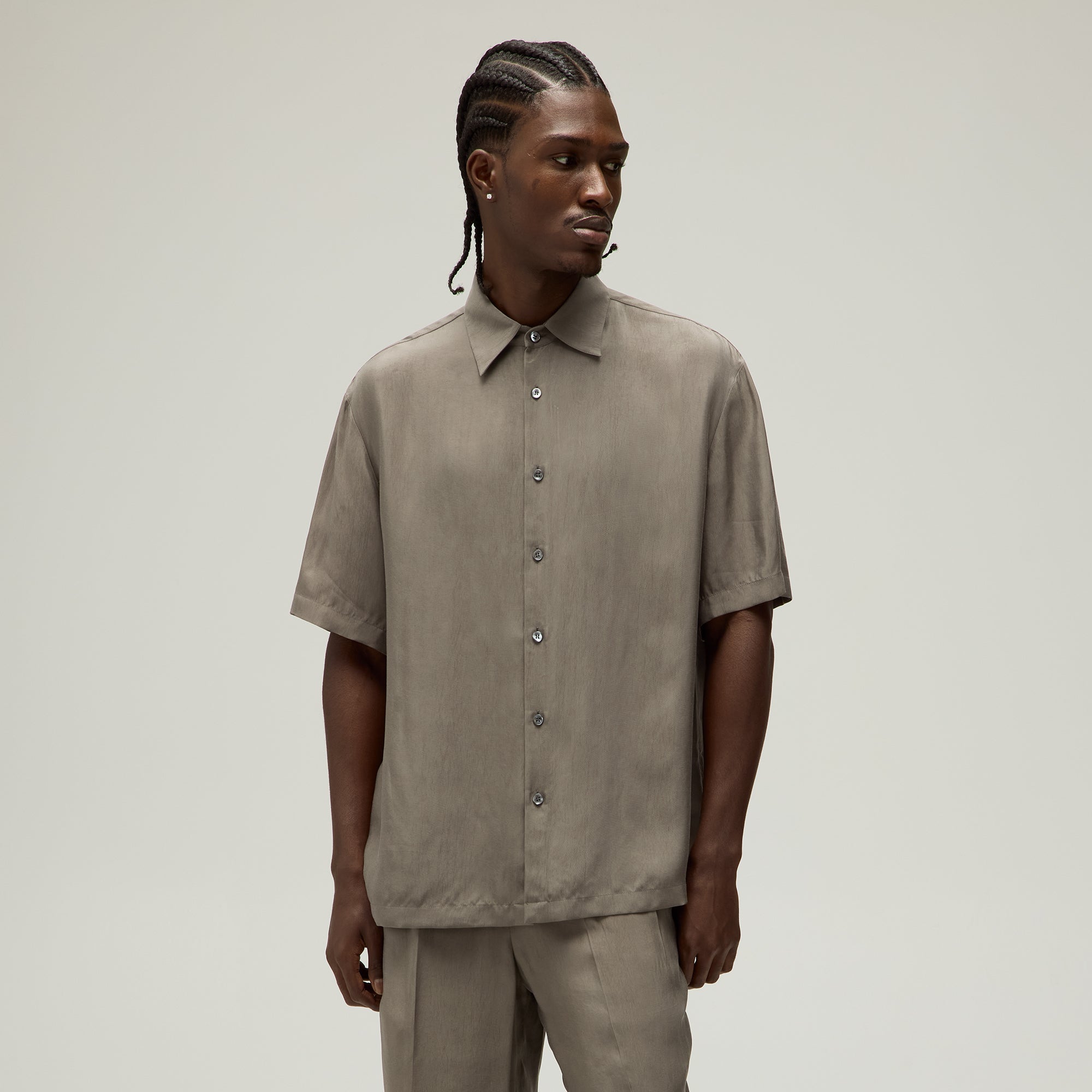 Tシャツ・カットソー The Row SS25 'Kaiomi' top (8944Y913 BEI) 100/2 BROAD REGULAR COLLAR LOOSE FIT SHIRT – THE SHOP YOHJI