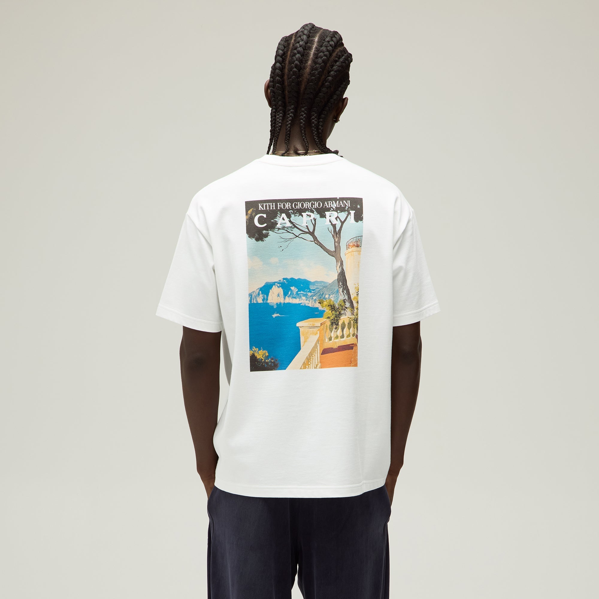 Giorgio Armani & Kith Capri Tee - White – Kith Europe