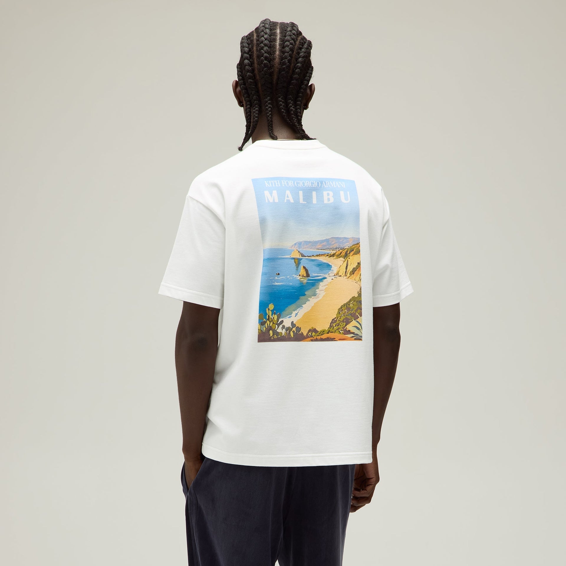 Giorgio Armani & Kith Malibu Pocket Tee - White PH