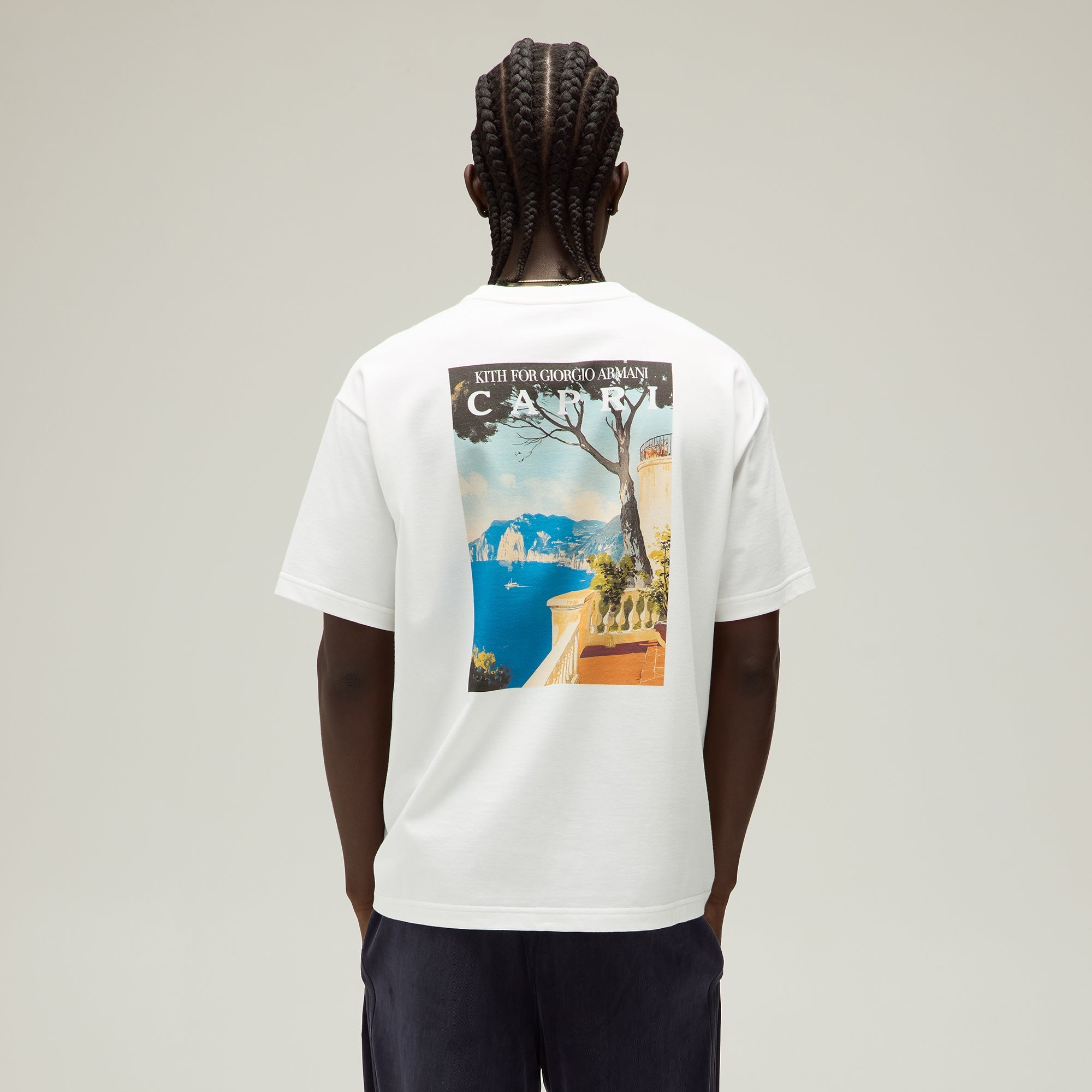 Giorgio Armani & Kith Capri Pocket Tee - White – Kith Europe