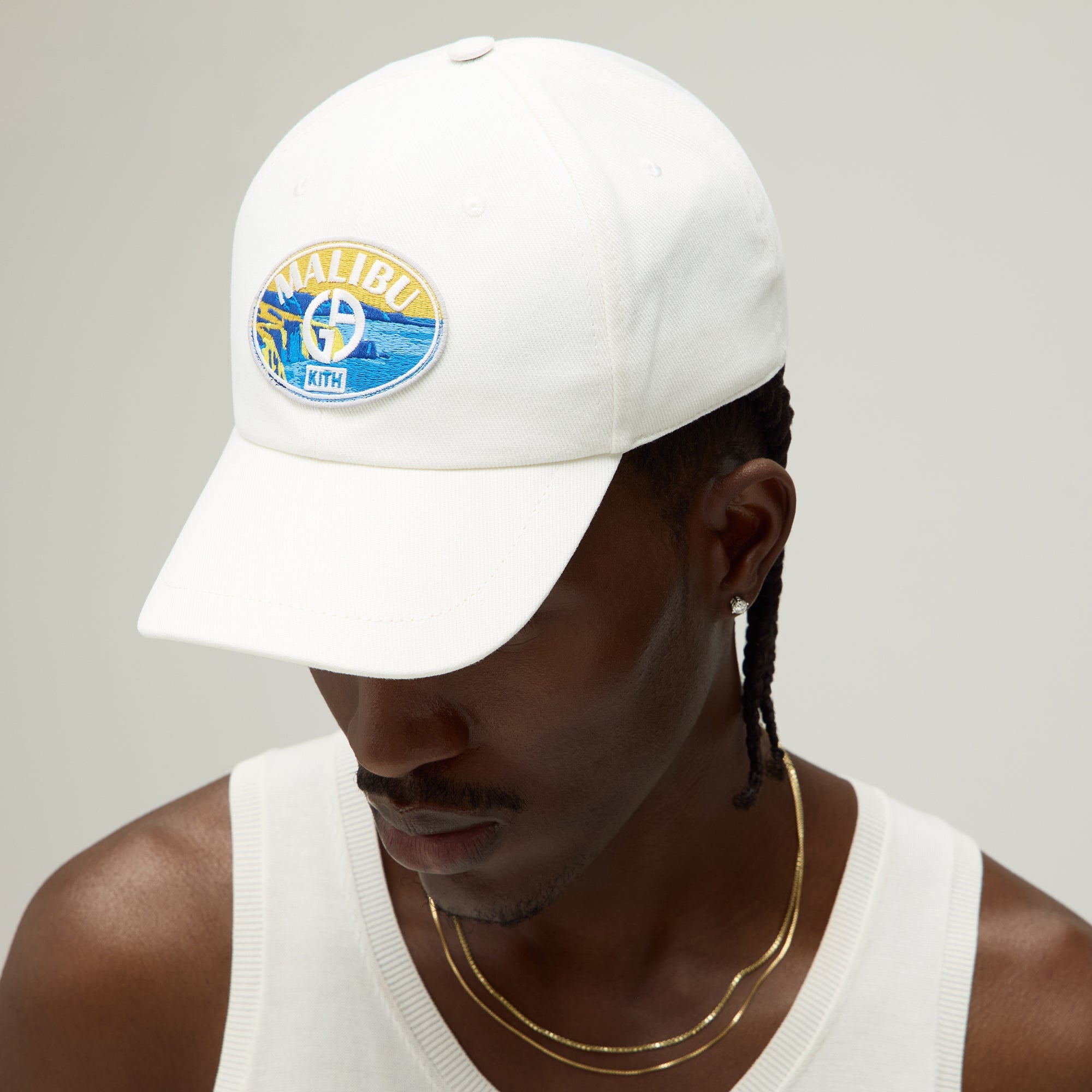 Giorgio Armani & Kith Malibu Classic Cap - White PH – Kith