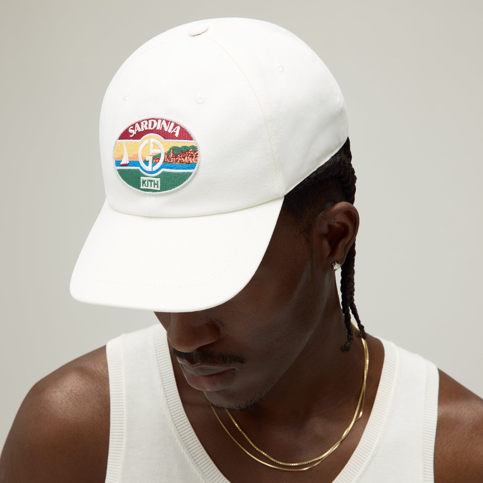 Giorgio Armani & Kith Sardinia Classic Cap - White PH