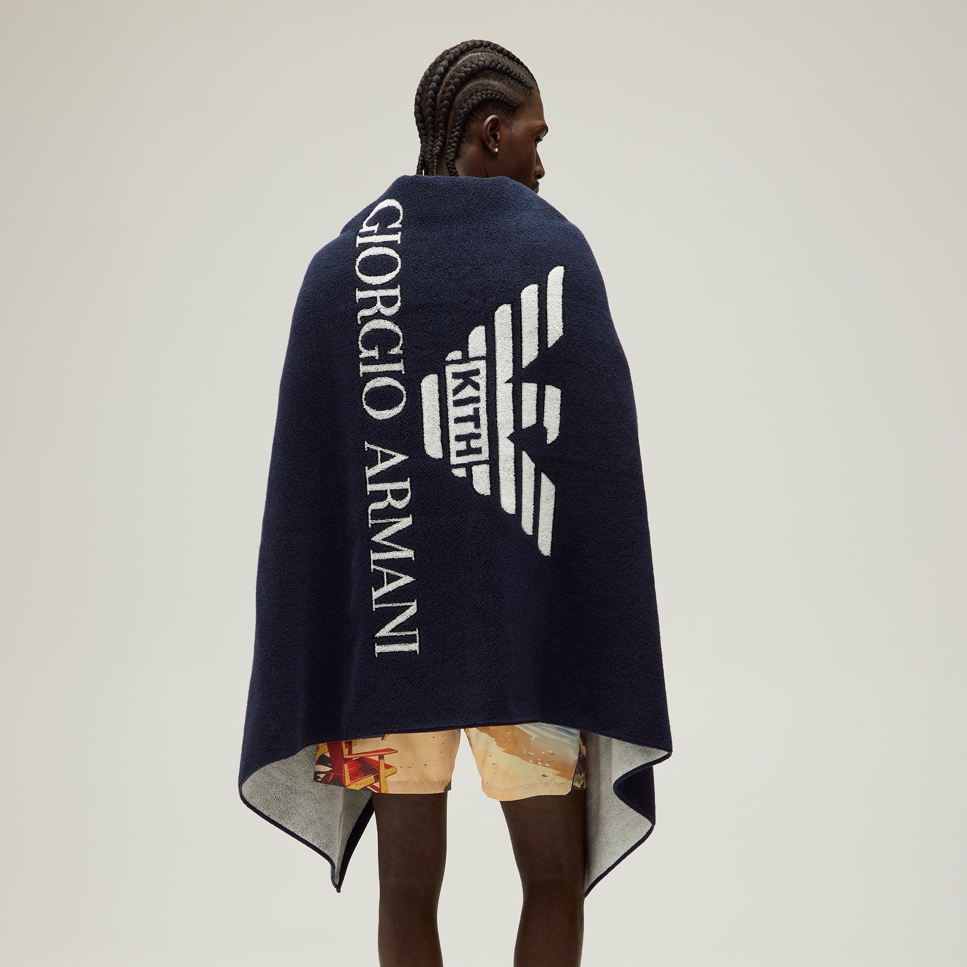 Giorgio Armani & Kith Beach Towel - Nocturnal