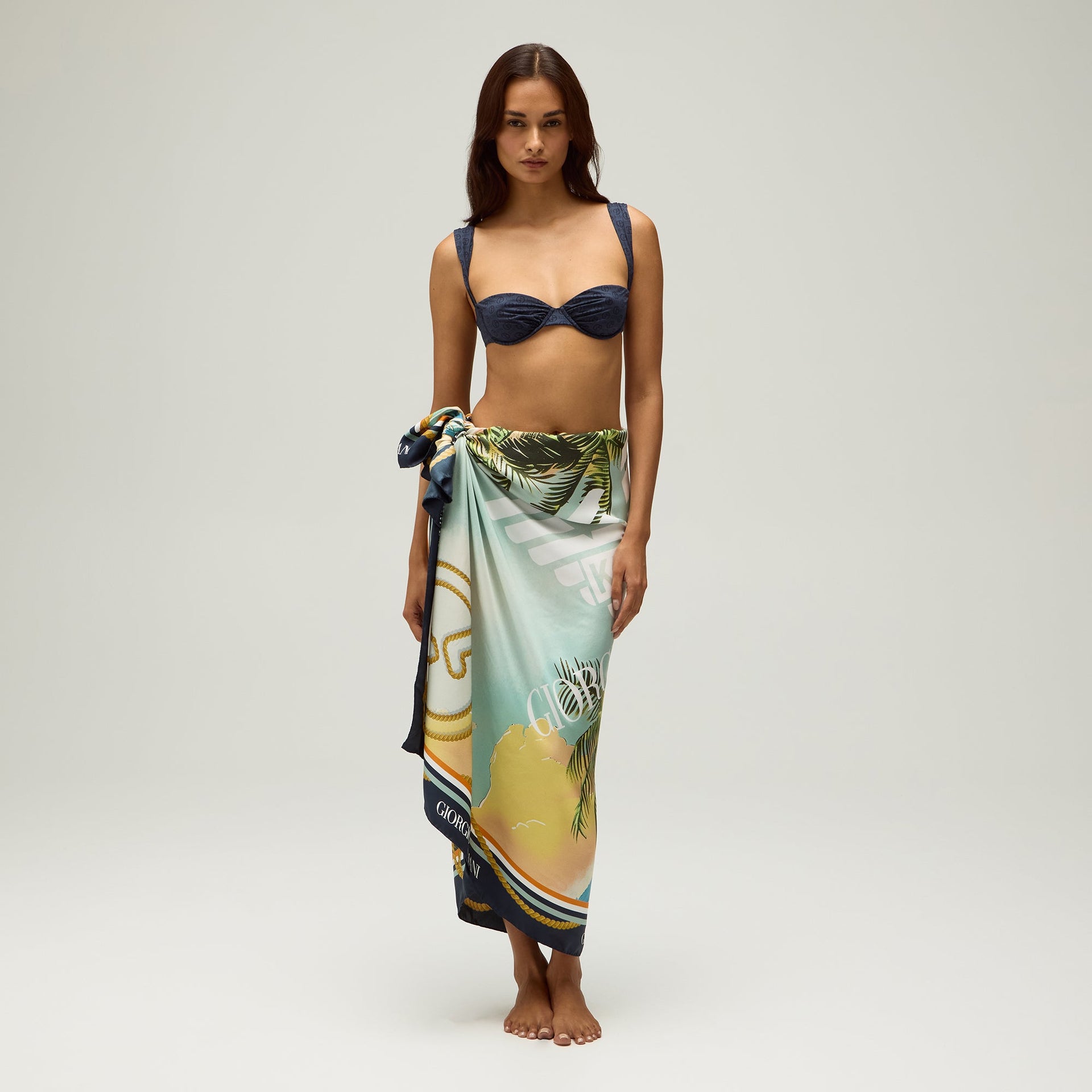 Giorgio Armani & Kith Women Printed Sarong - Multi