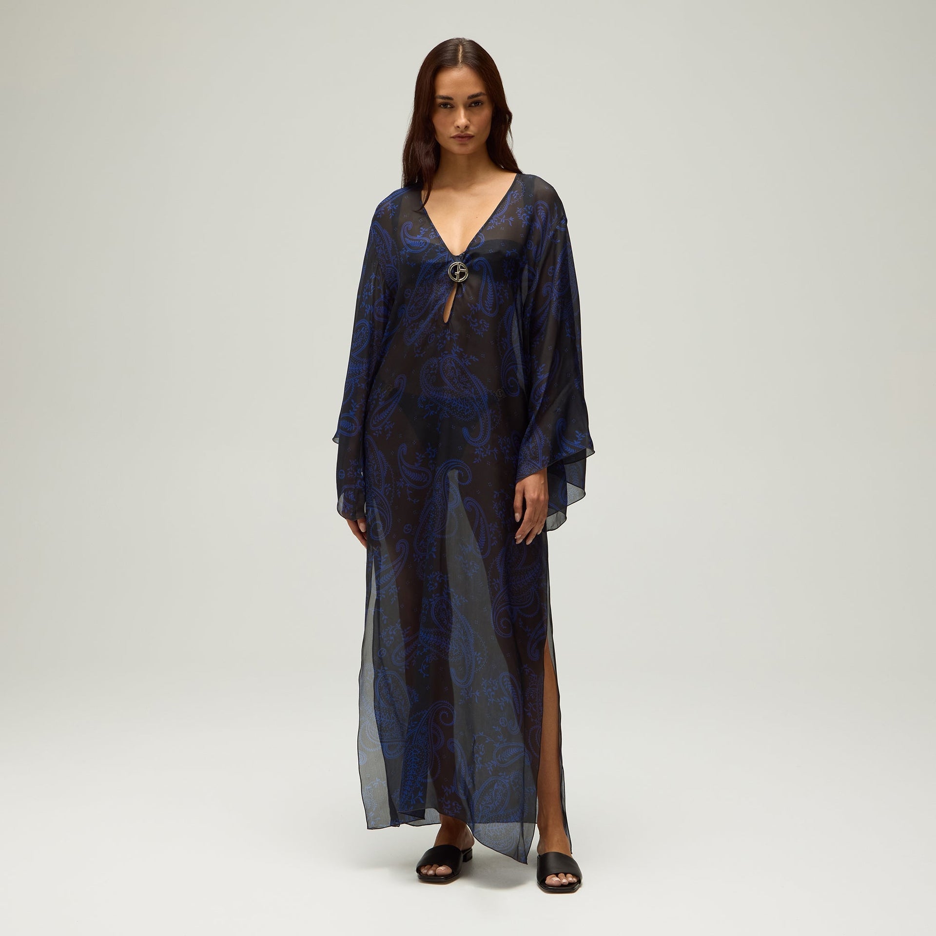 Giorgio Armani & Kith Women Silk Cover Up - Nocturnal PH