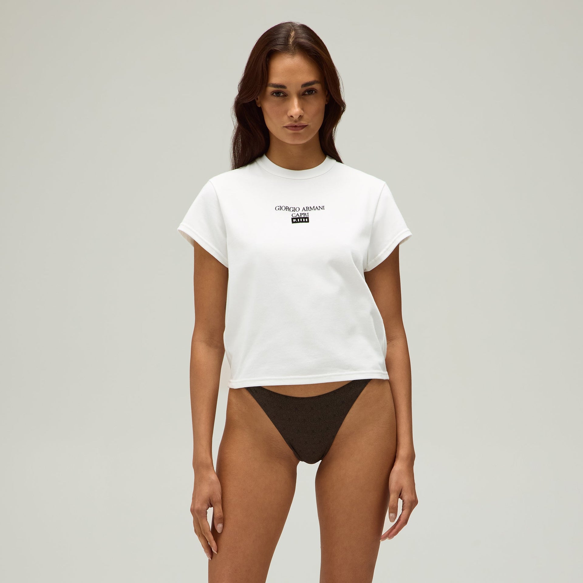 Giorgio Armani & Kith Women Capri Mulberry Tee - Wihte PH