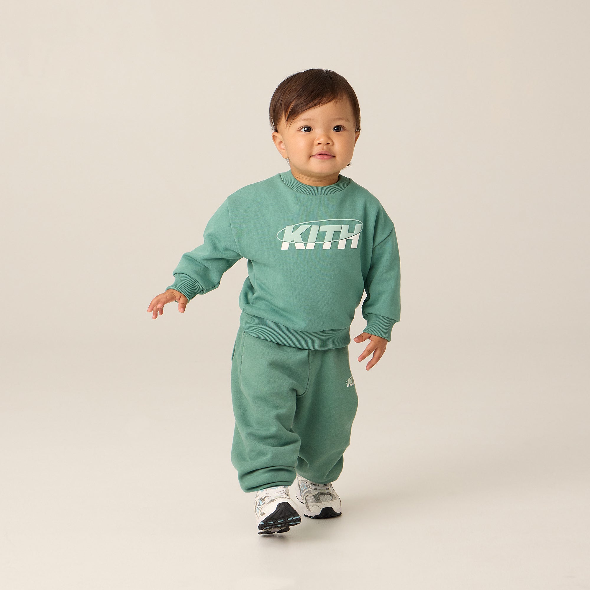 Kith Baby Orbit Nelson Crewneck - Lucerne – Kith Europe