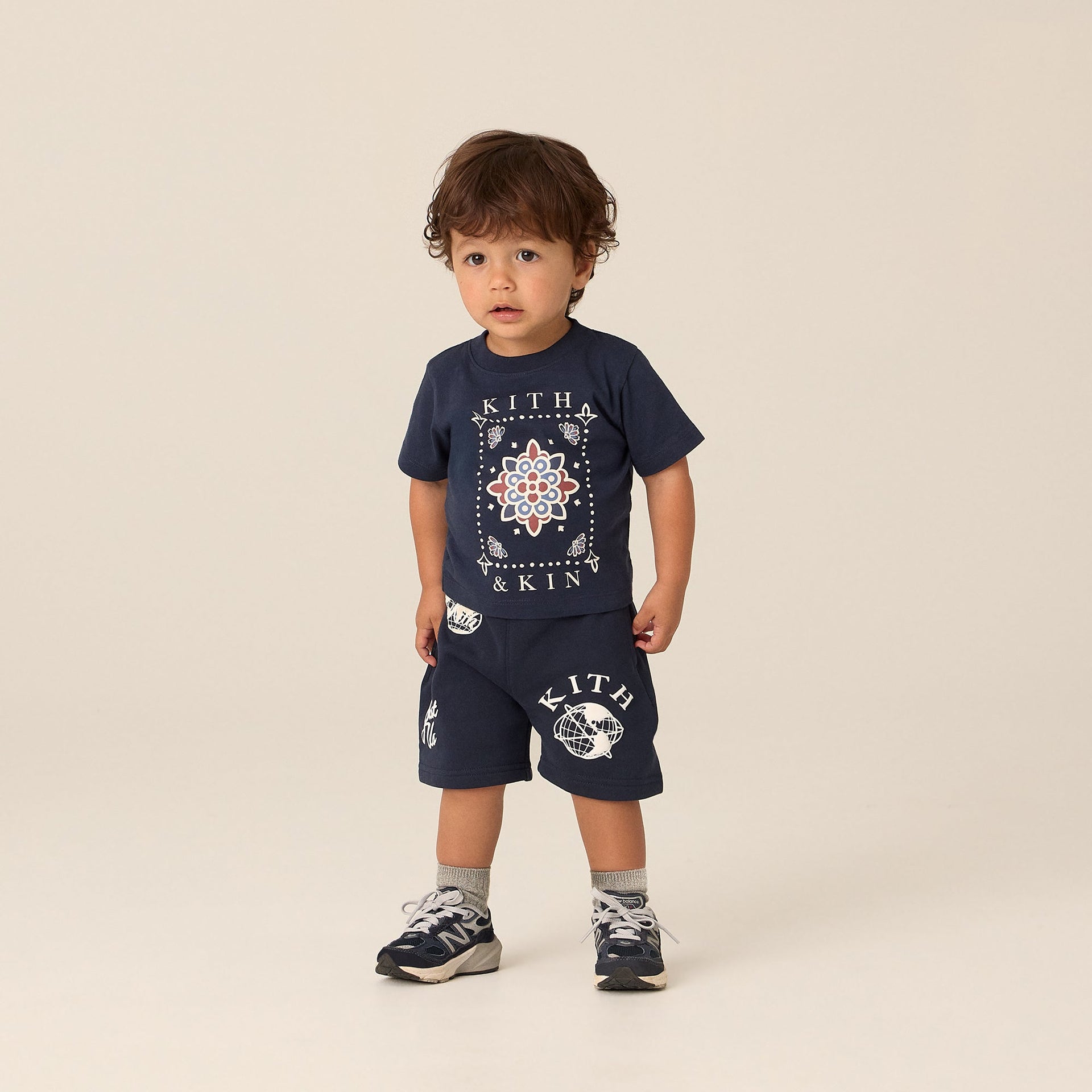 Kith Baby Ornamental Tee - Nocturnal