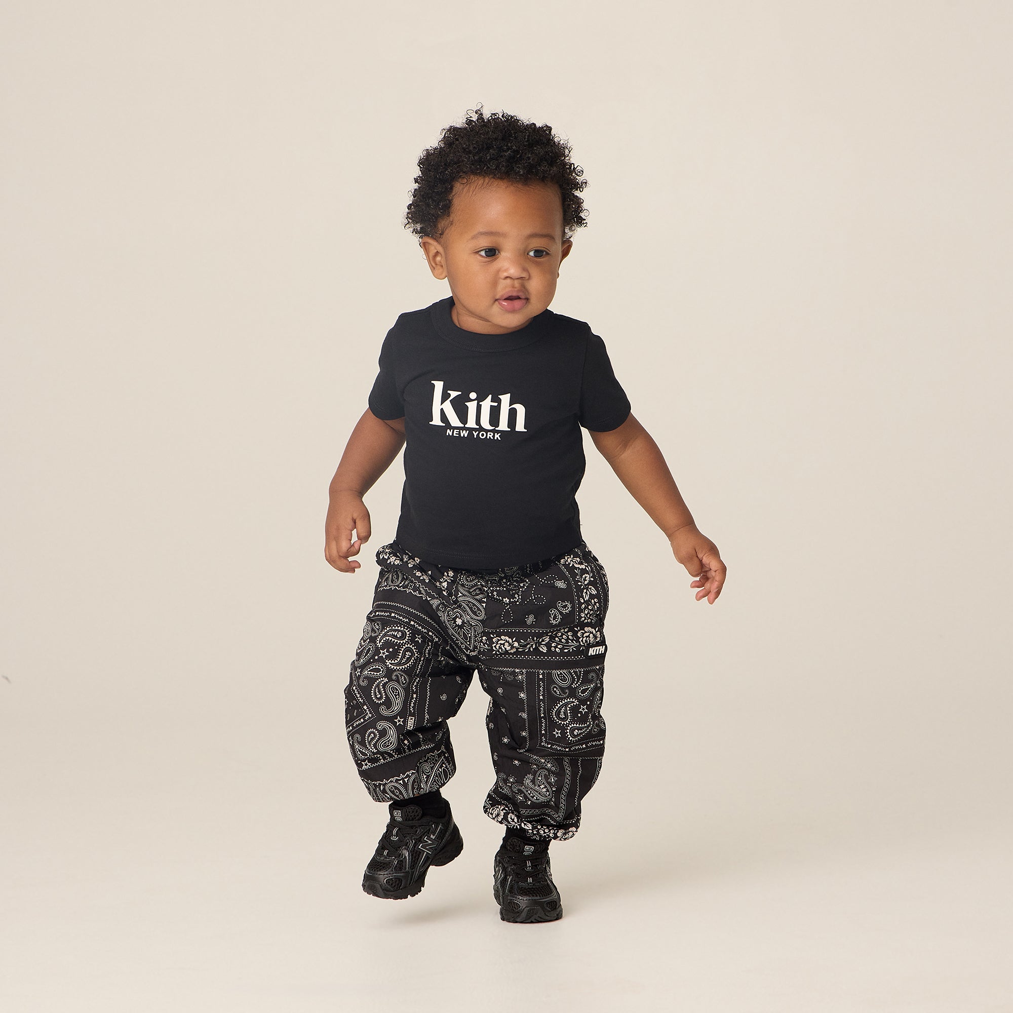 Kith Baby Logo Hunter Pullover - Nocturnal – Kith Europe