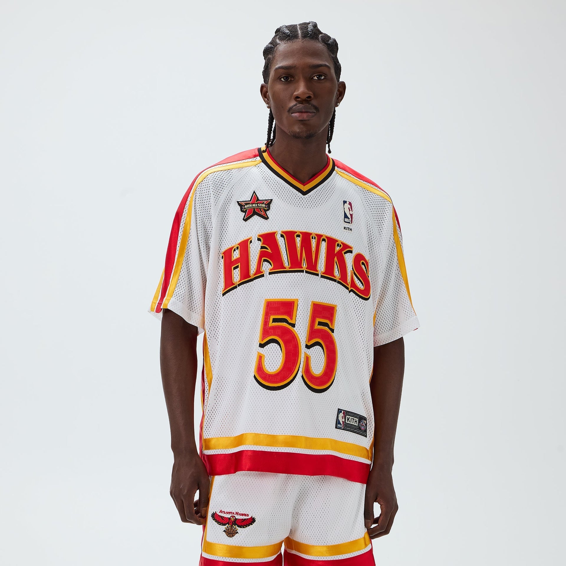Kith for NBA All-Star Atlanta Hawks Leon Shirt - White