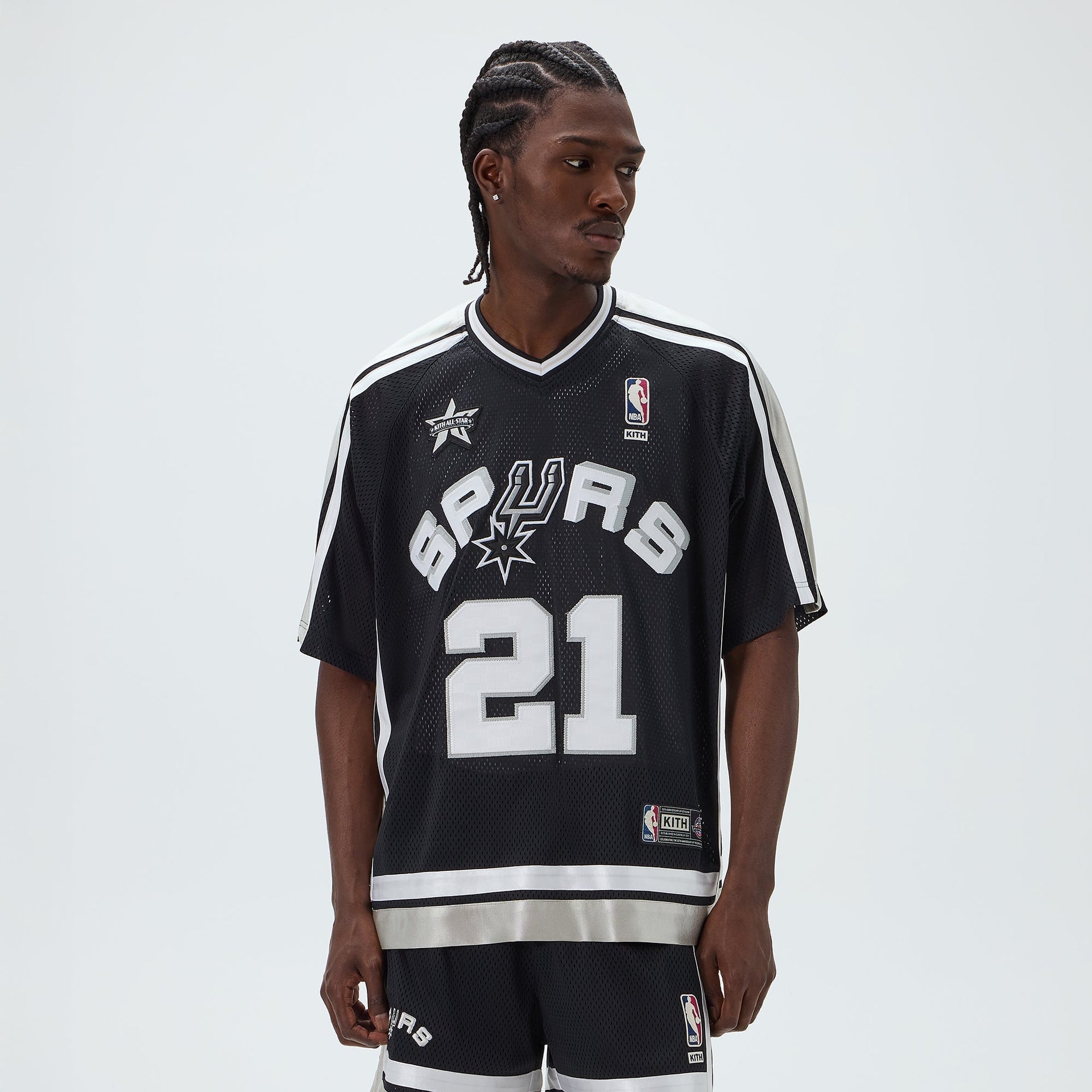 Kith for NBA All-Star San Antonio Spurs Leon Shirt - Black