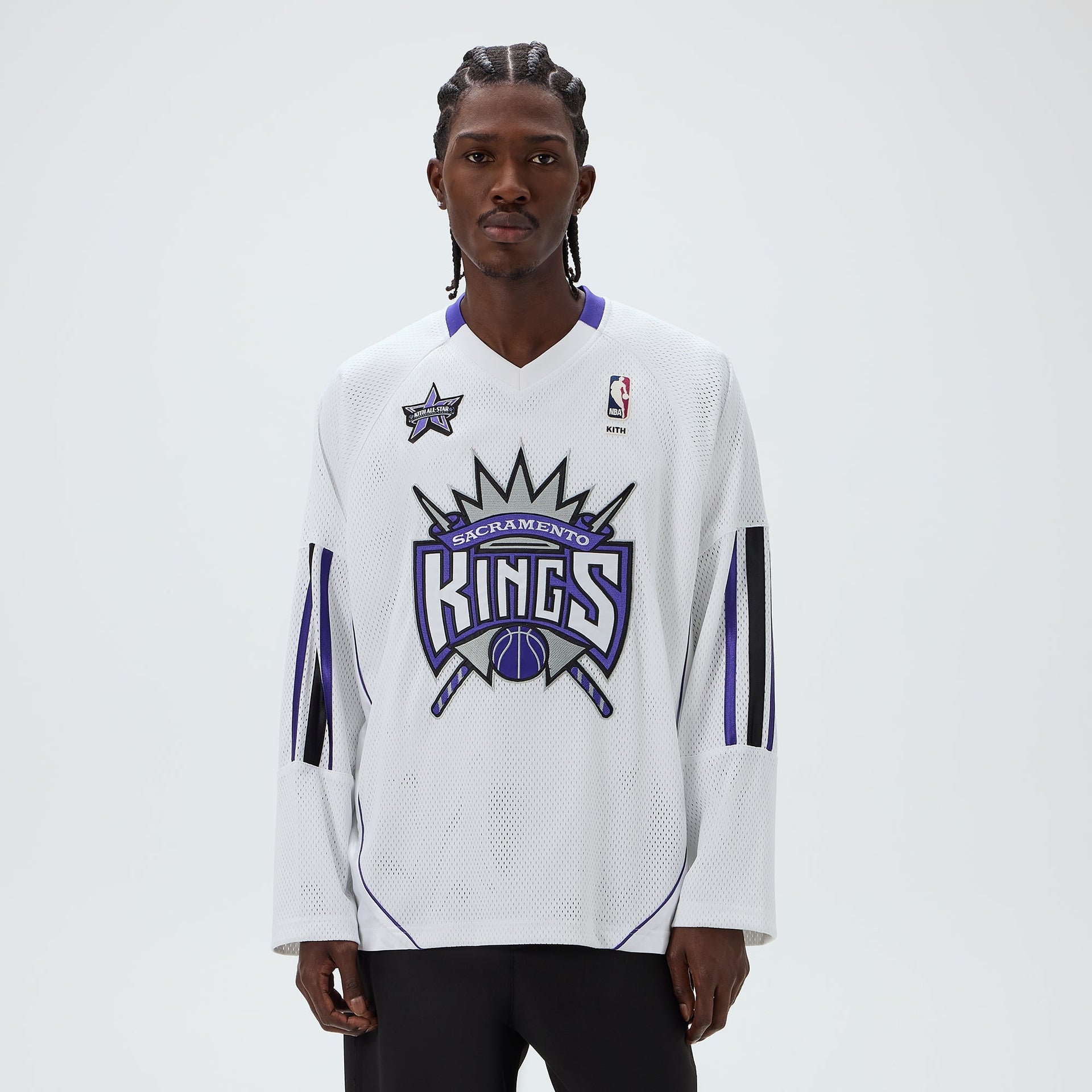 Kith for NBA All-Star Sacramento Kings Samuel Shirt - White