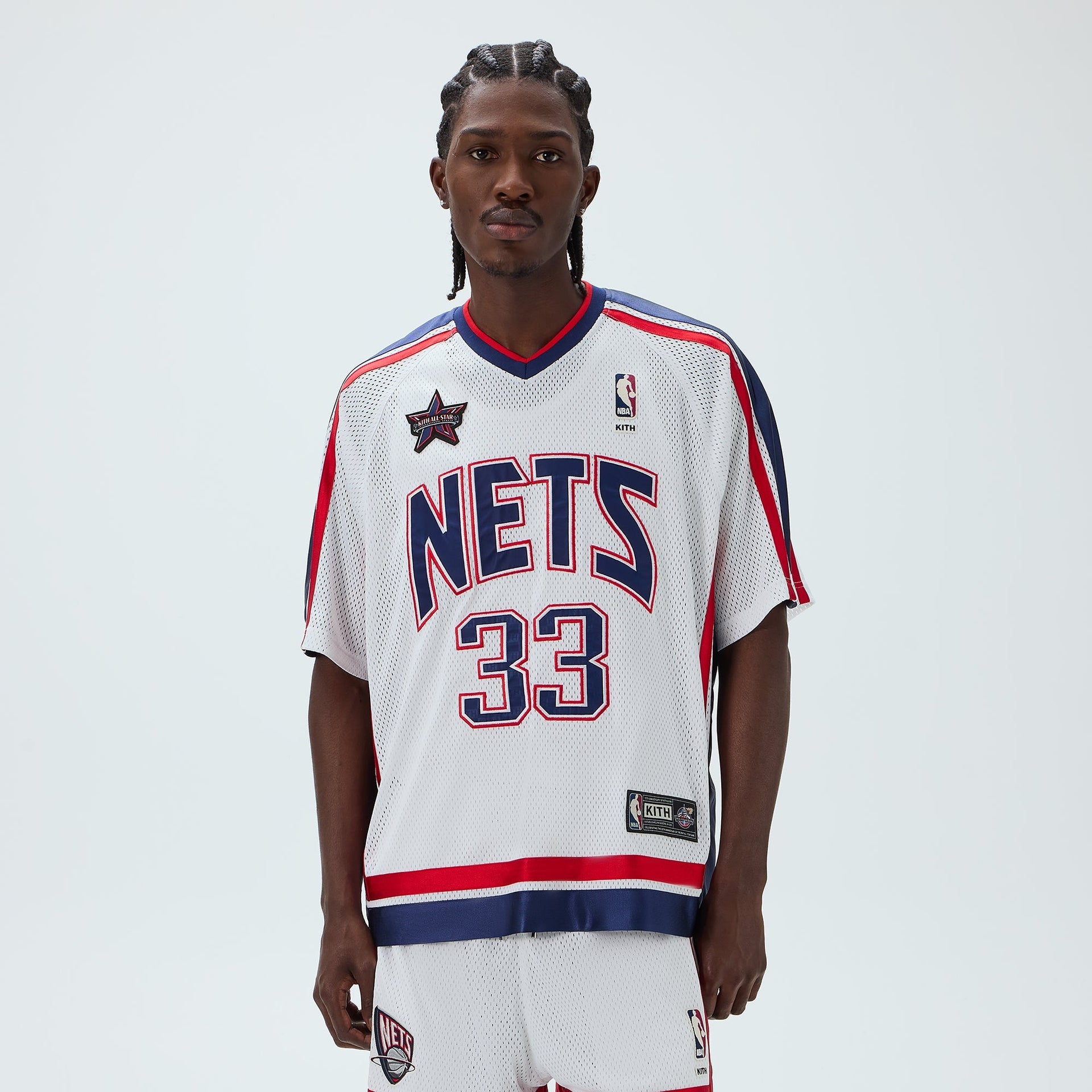 Kith for NBA All-Star New Jersey Nets Leon Shirt - White