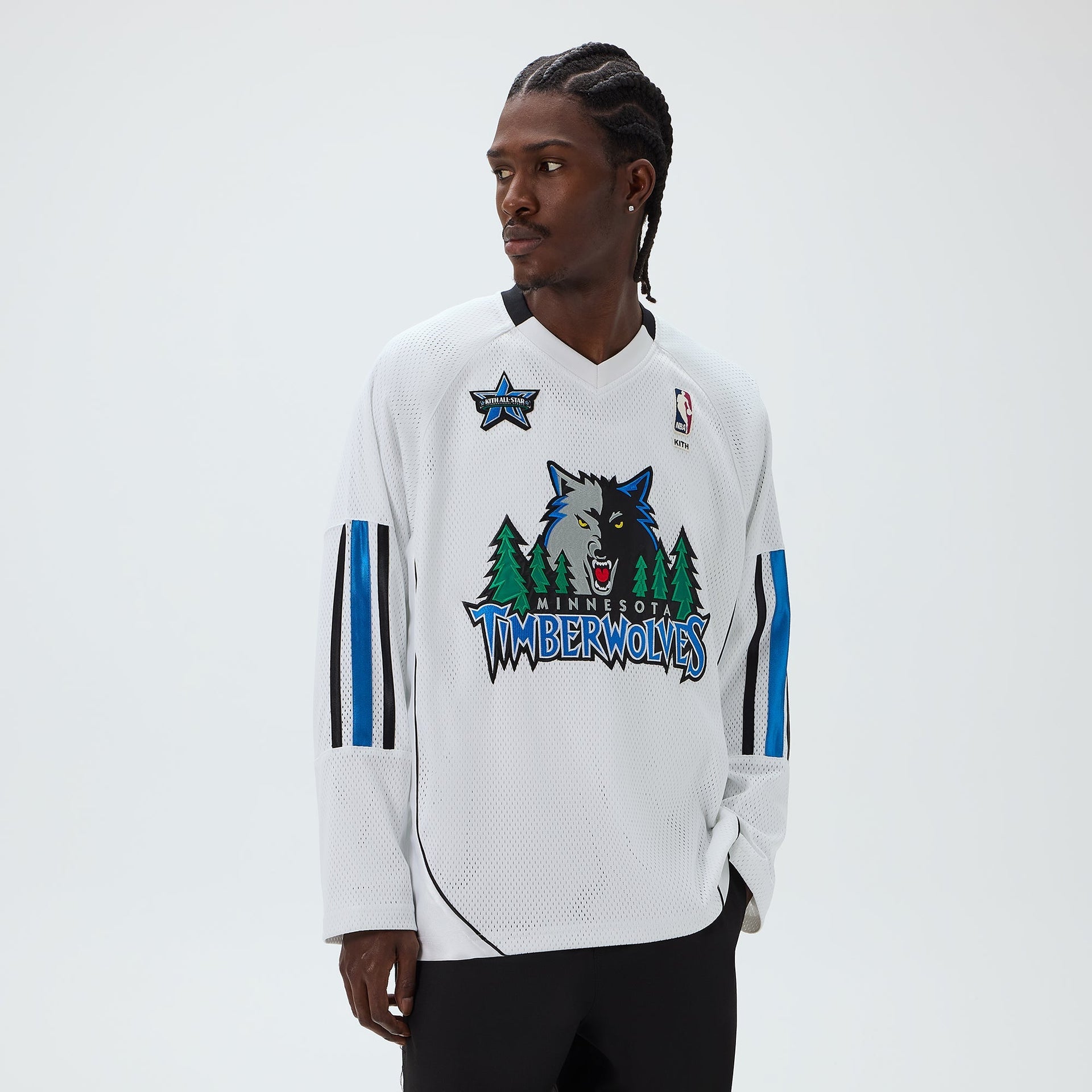 Kith for NBA All-Star Minnesota Timberwolves Samuel Shirt - White