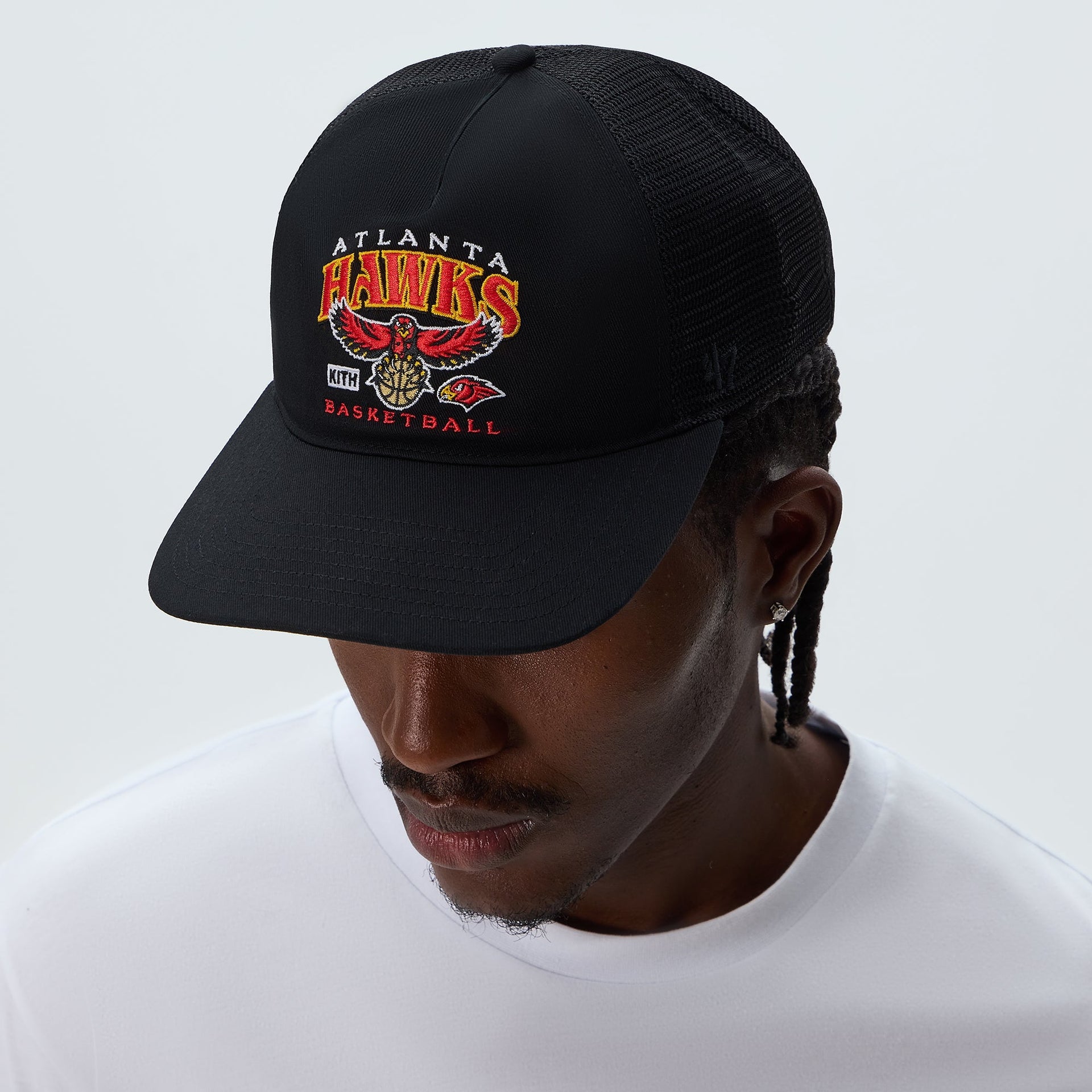 Kith & '47 for NBA All-Star Atlanta Hawks Trucker Hat - Black