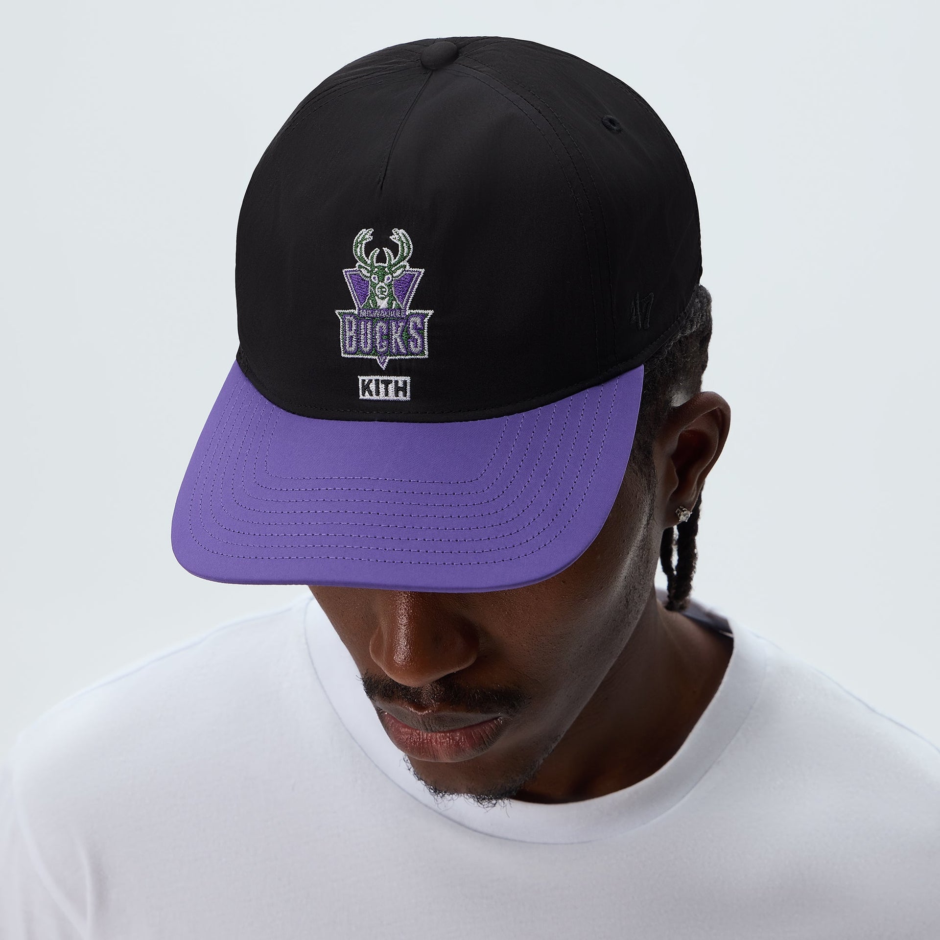 Kith & '47 for NBA All-Star Milwaukee Bucks SL Hitch Snapback - Black