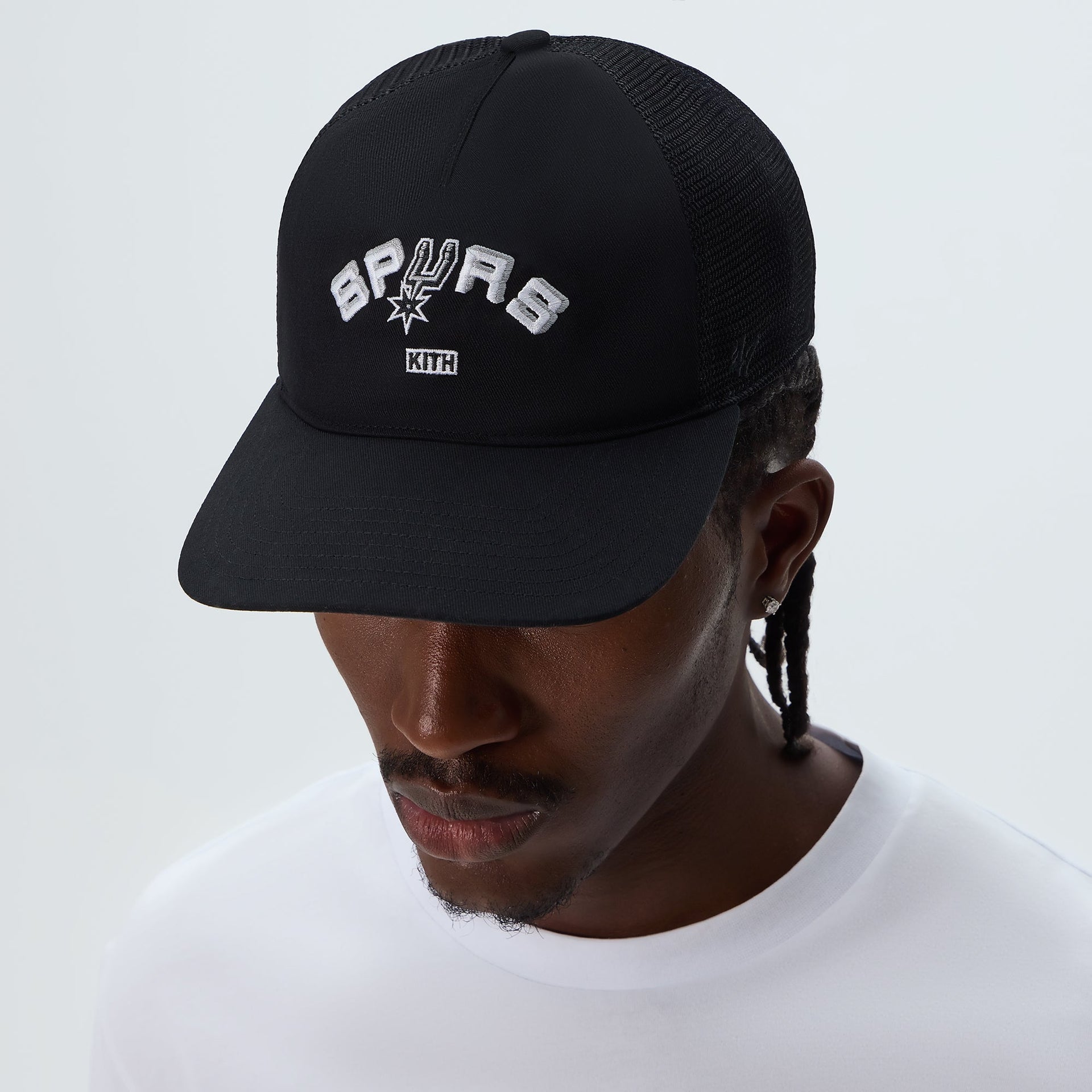 Kith & '47 for NBA All-Star San Antonio Spurs Trucker Hat - Black