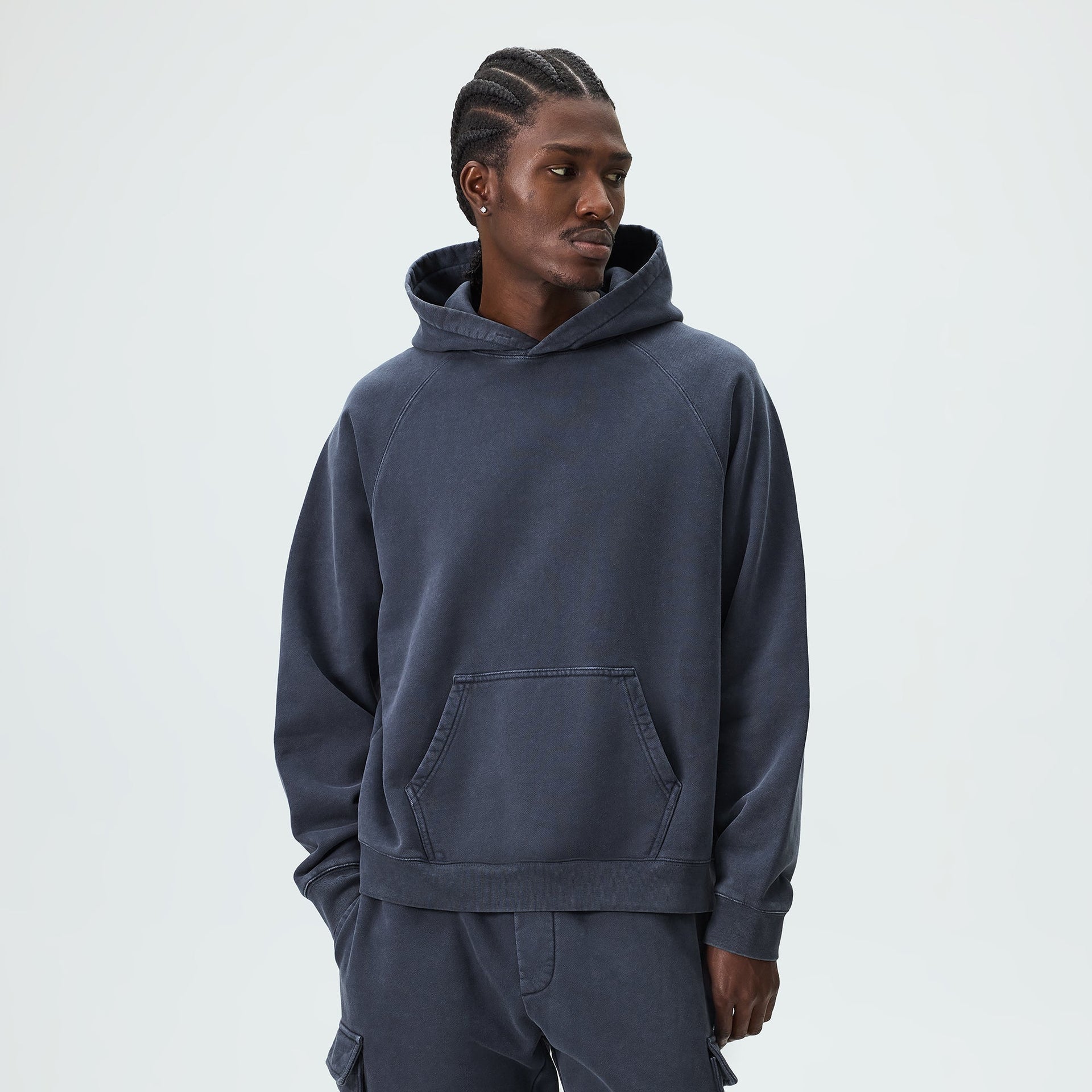 Kith 101 Sueded Fleece Wilder Hoodie - Torpedo - PH