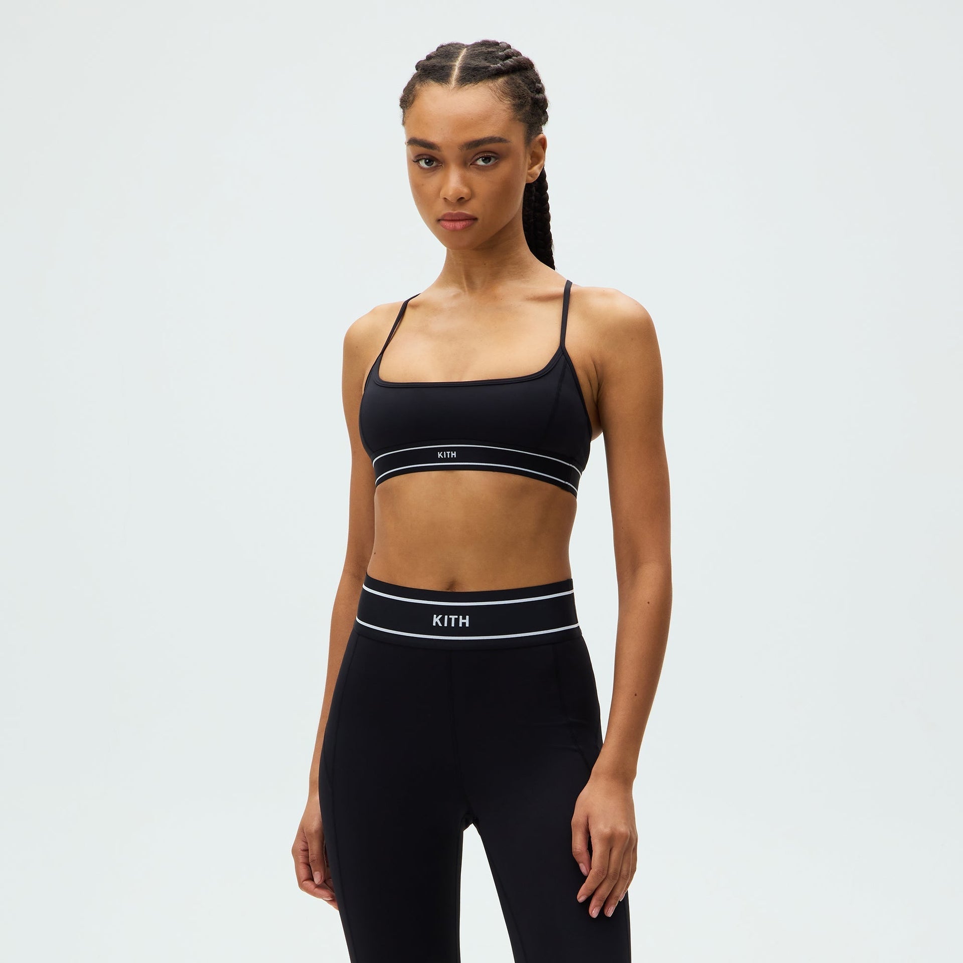 Kith Women Nadia Low Impact Bra - Black - PH