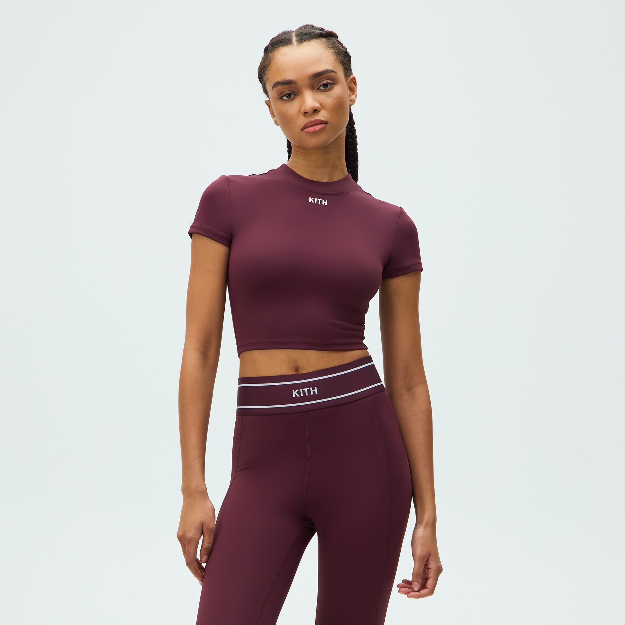 トップス Kith Women Mulberry Tee purple Kith Women Mulberry II Active Tee - Essence – Kith Europe