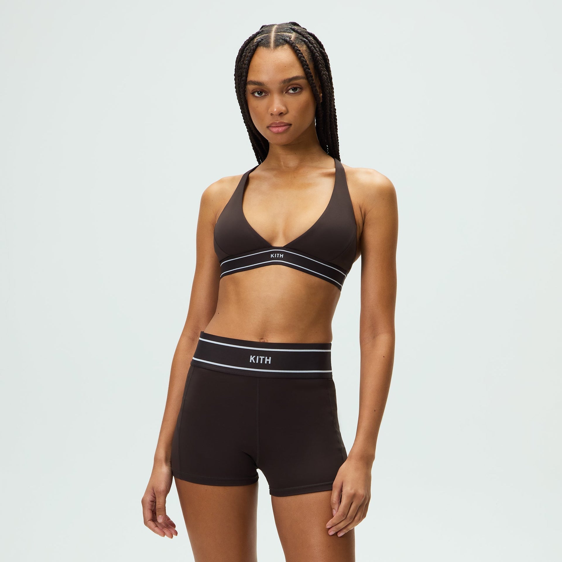 Kith Women Cay Plunge Active Bra - Kindling - PH