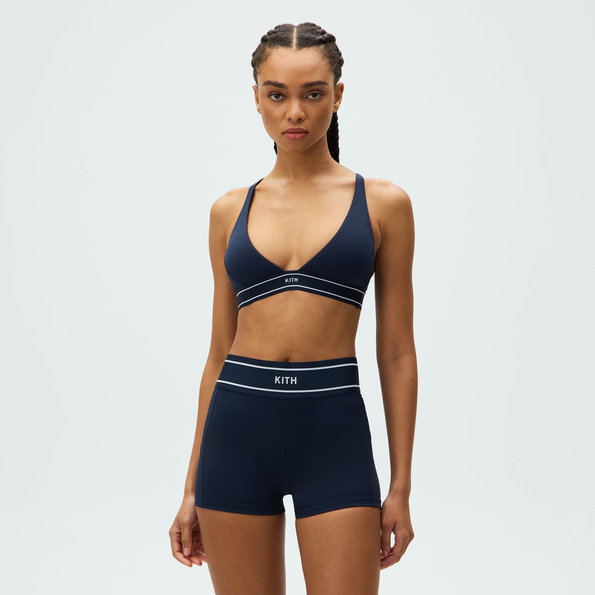 Kith Women Cay Plunge Active Bra - Nocturnal