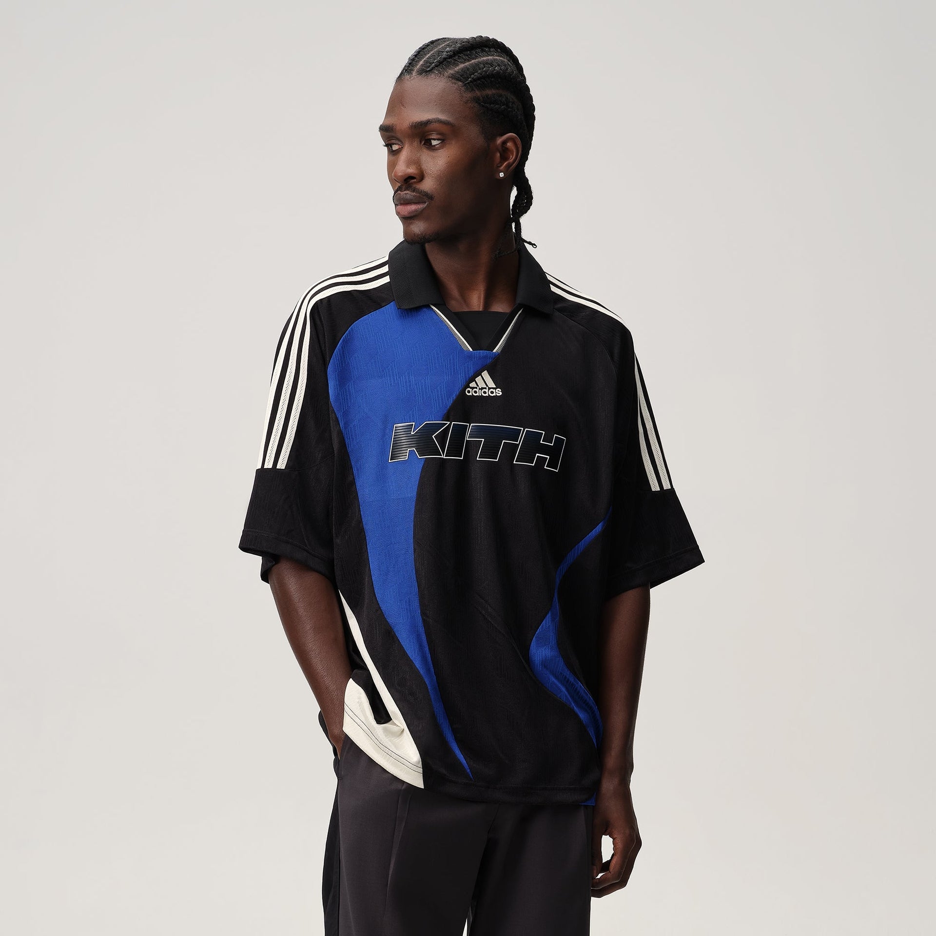 Kith for adidas Football Soccer Jersey - Black