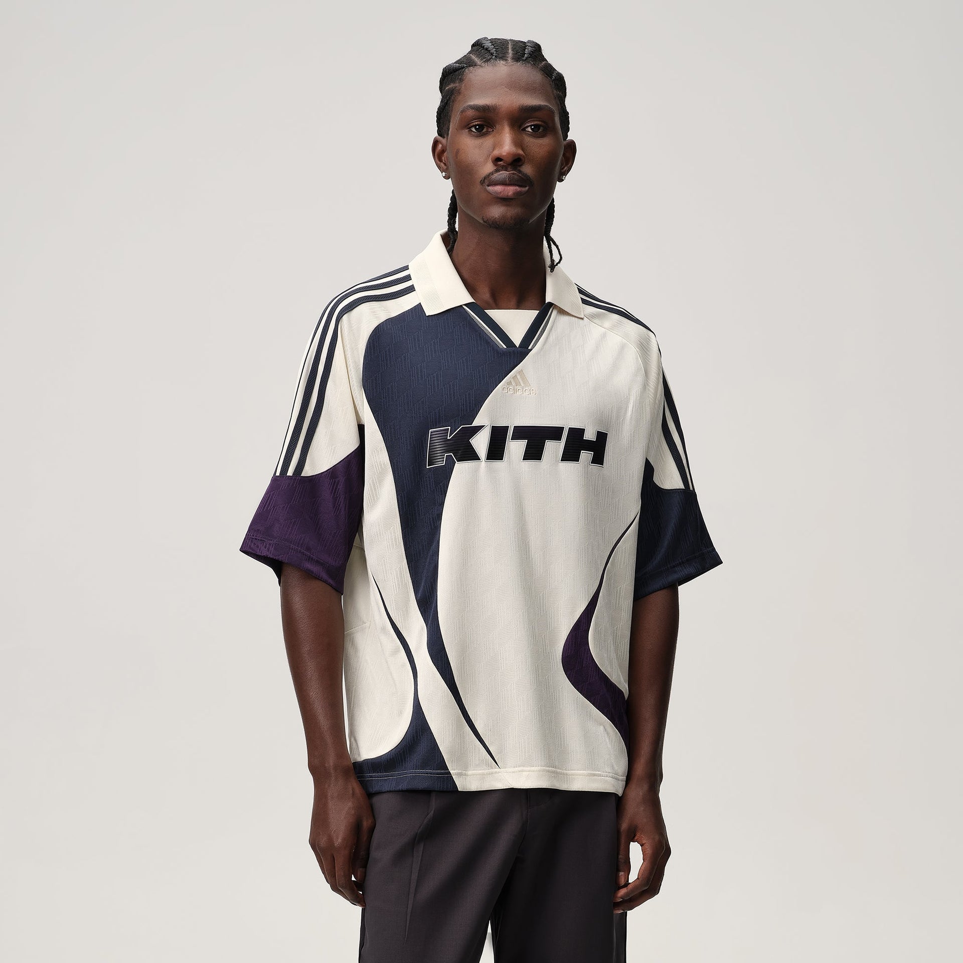 Kith for adidas Football Soccer Jersey - Sandrift