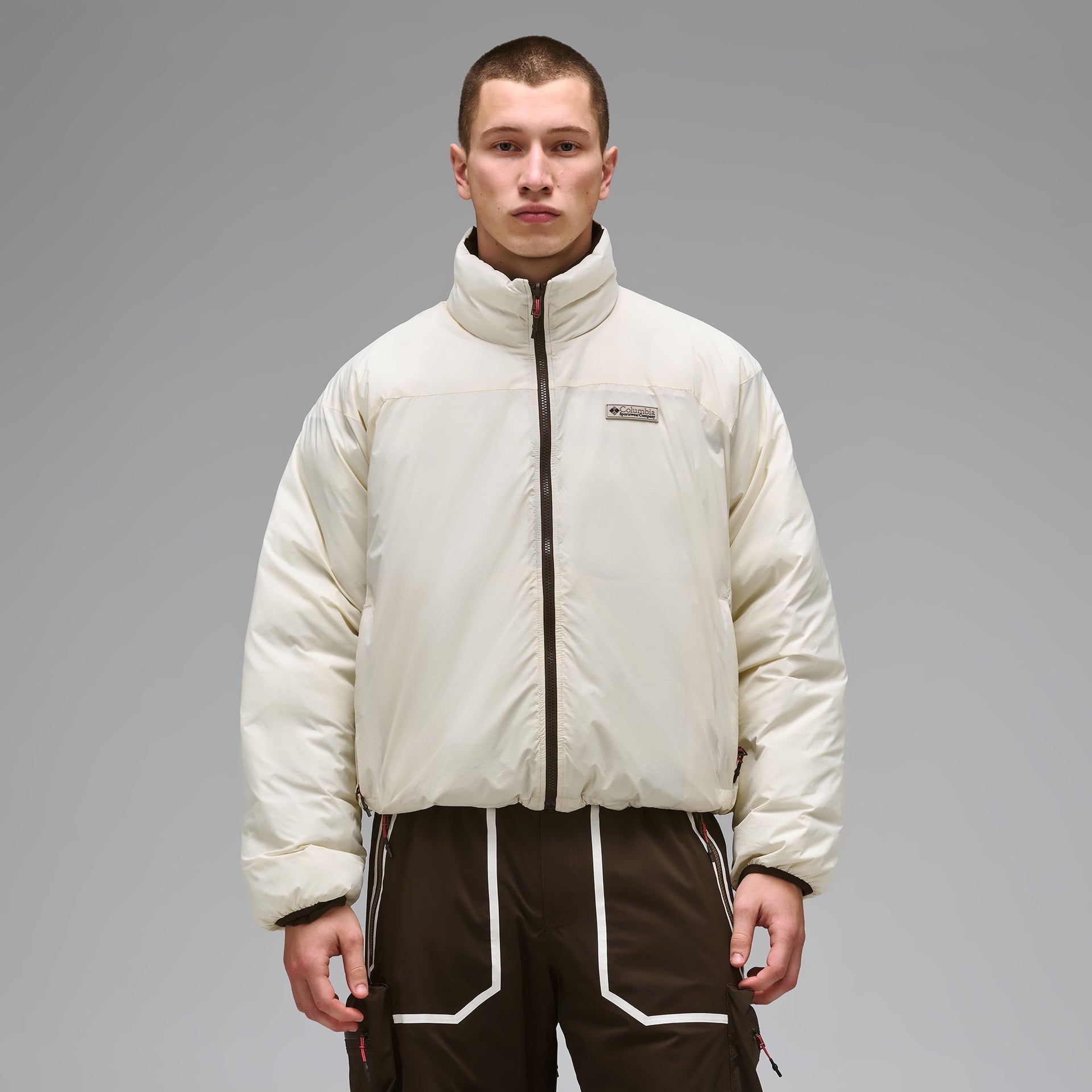 Kith for Columbia Down Reversible Puffer - Sandrift / Kindling - PH