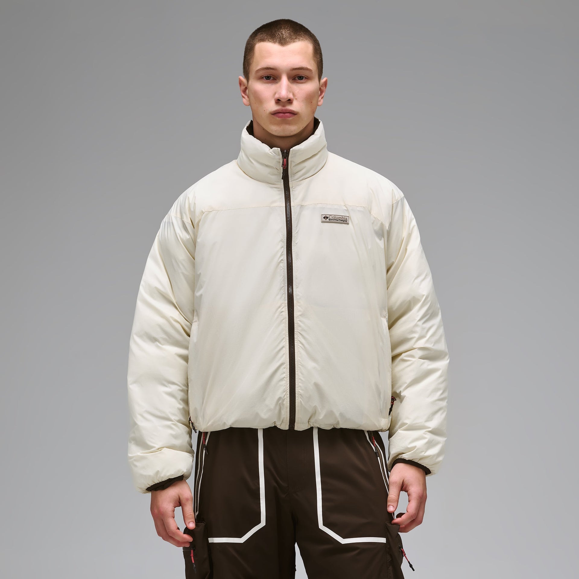 Kith for Columbia Down Reversible Puffer - Sandrift / Kindling