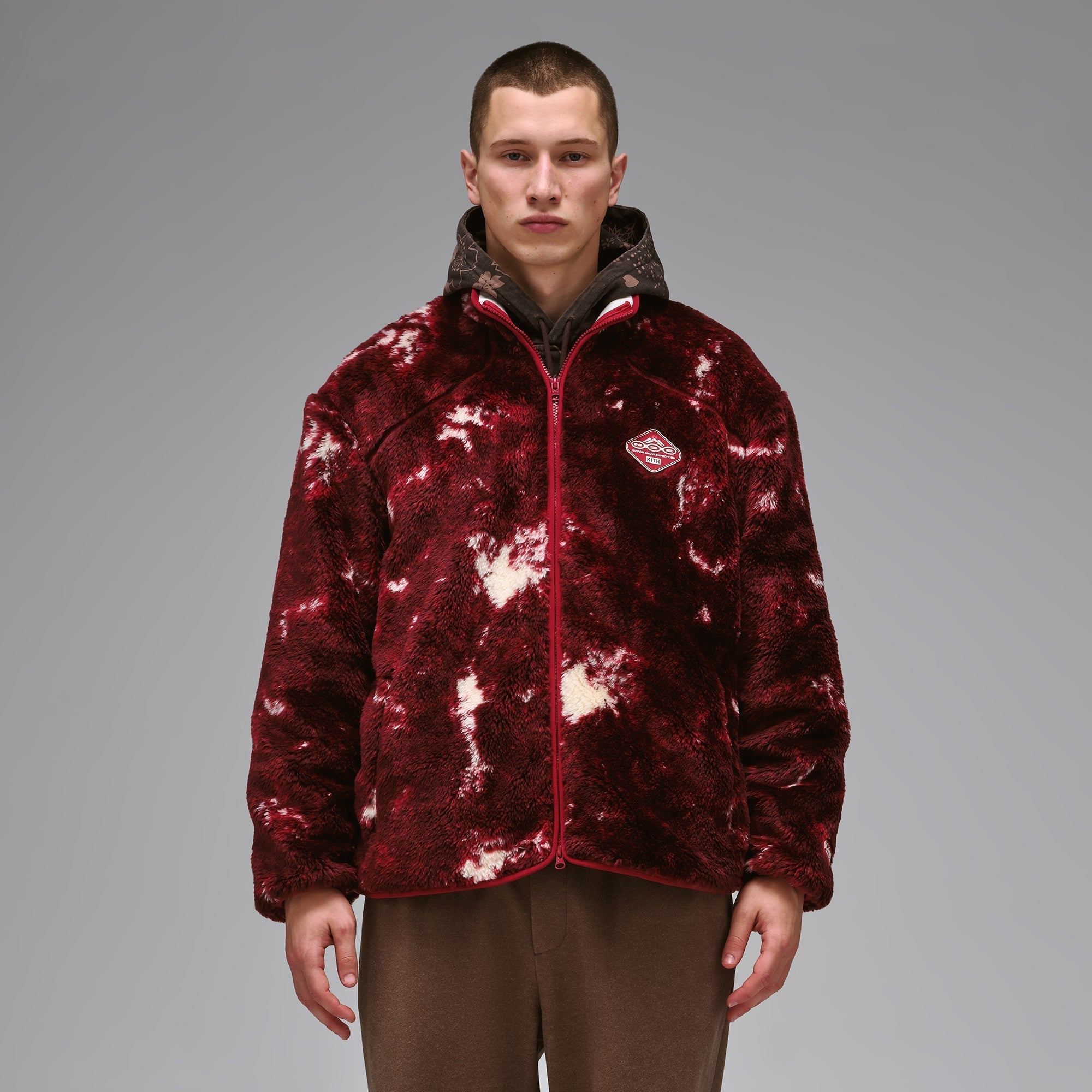 Kith for Columbia Ice Dye Sherpa Harper Jacket - Verge - PH – Kith