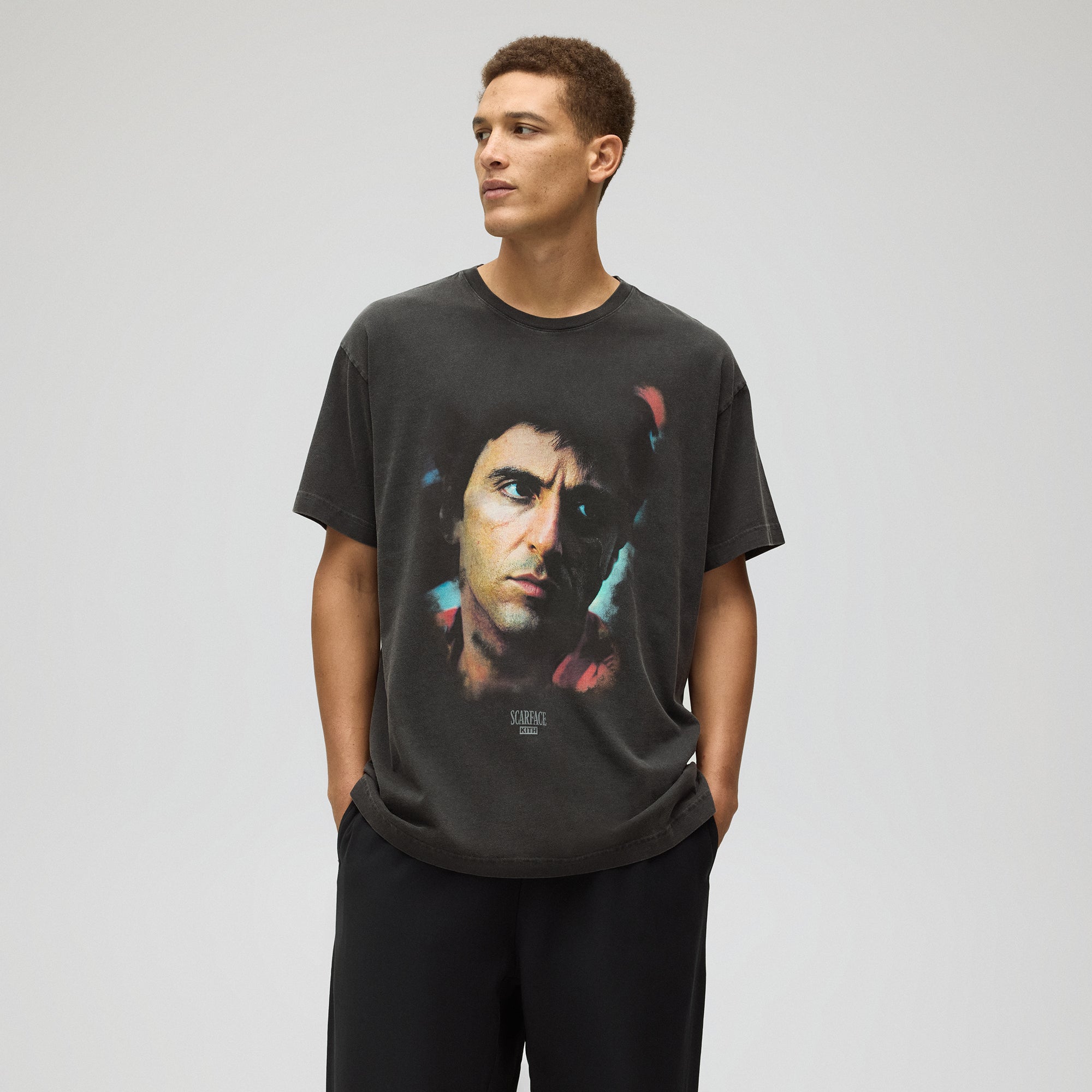 Kith for Scarface Tony Portrait Vintage Tee - Black – Kith Europe