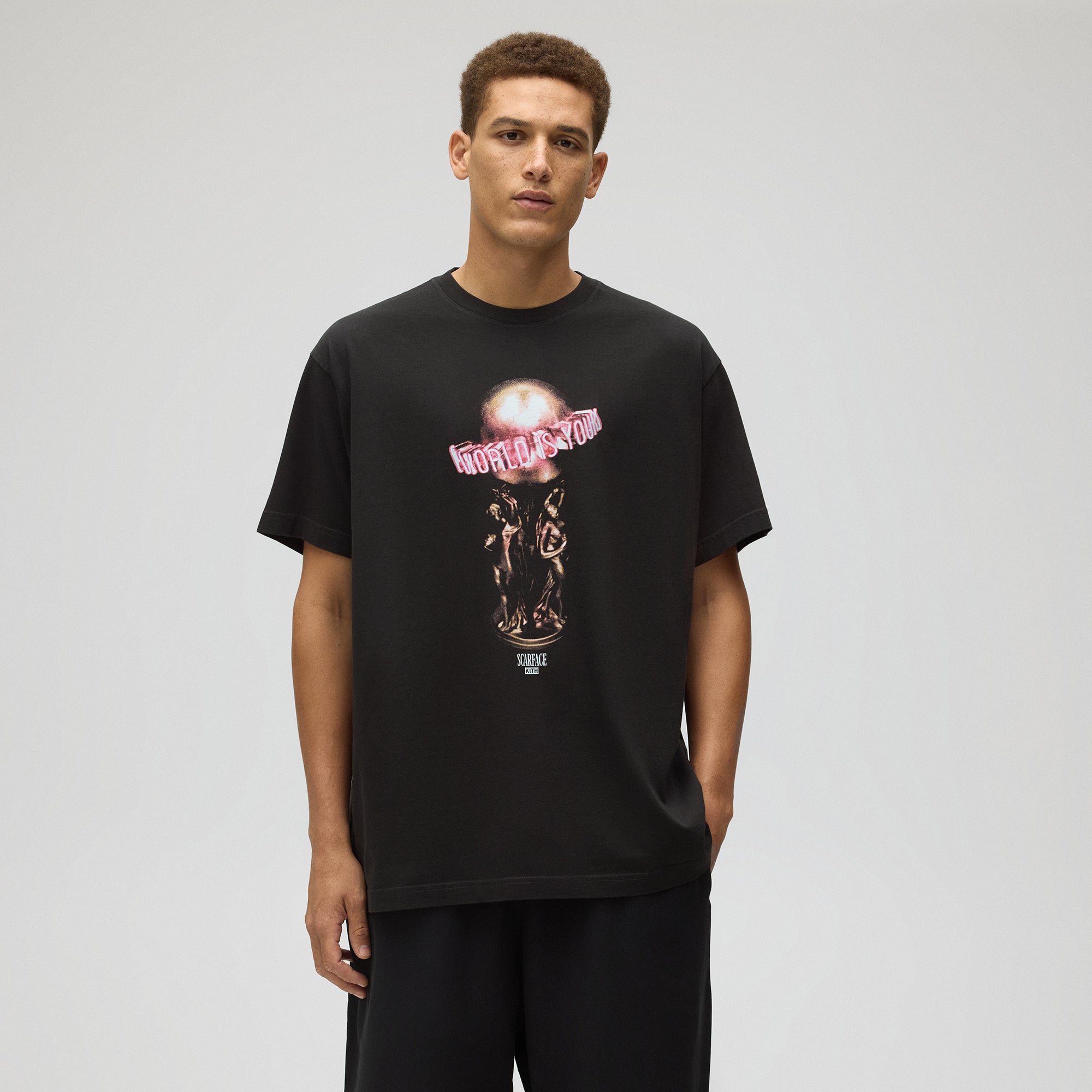Kith for Scarface The World Is Yours Tee - Black – Kith Europe
