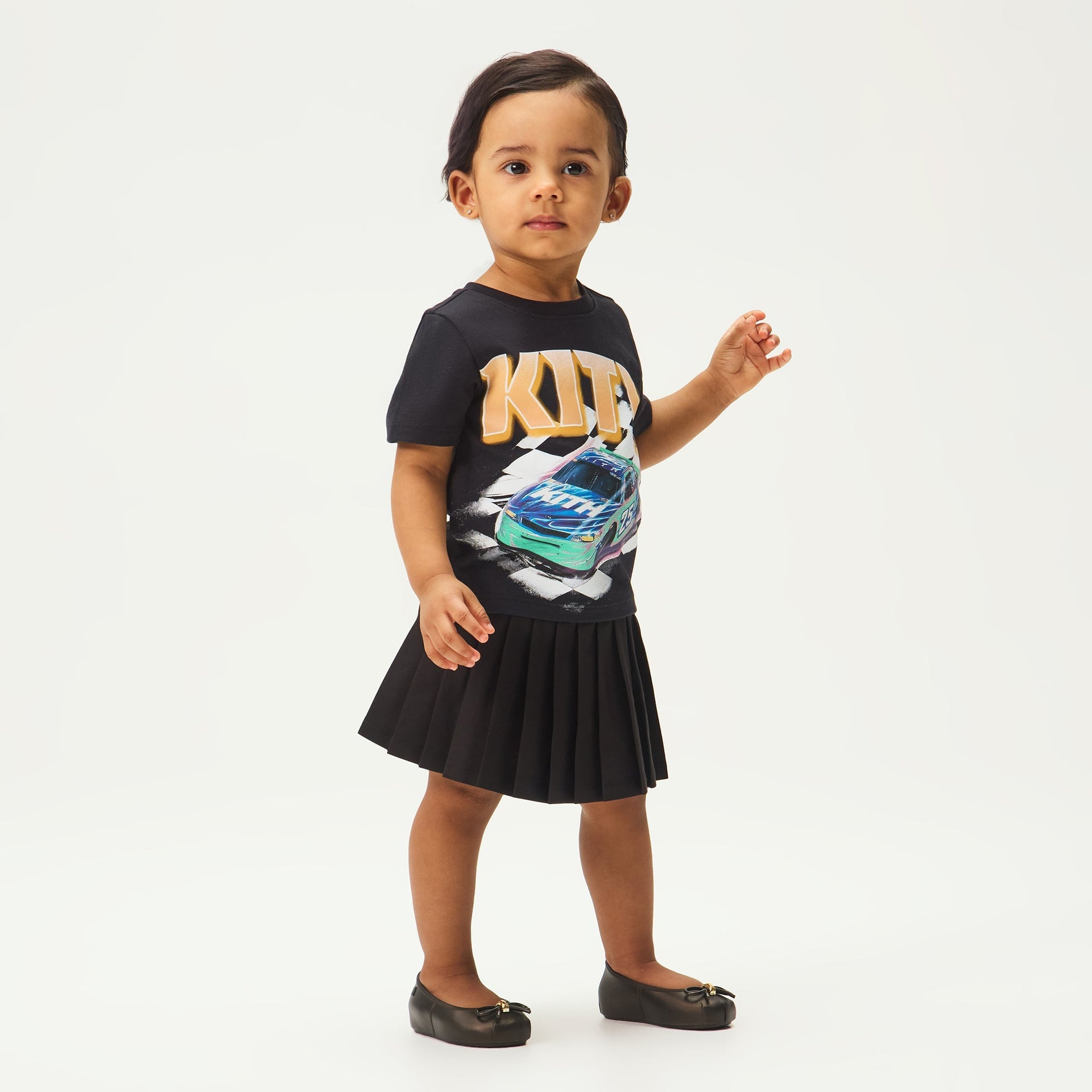 Kith Baby Racing Graphic Tee - Black