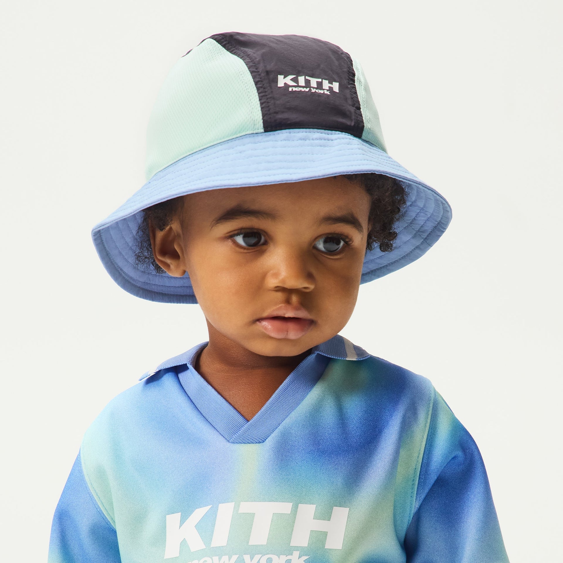 Kith Baby Blocked Milo Bucket Hat - Nocturnal
