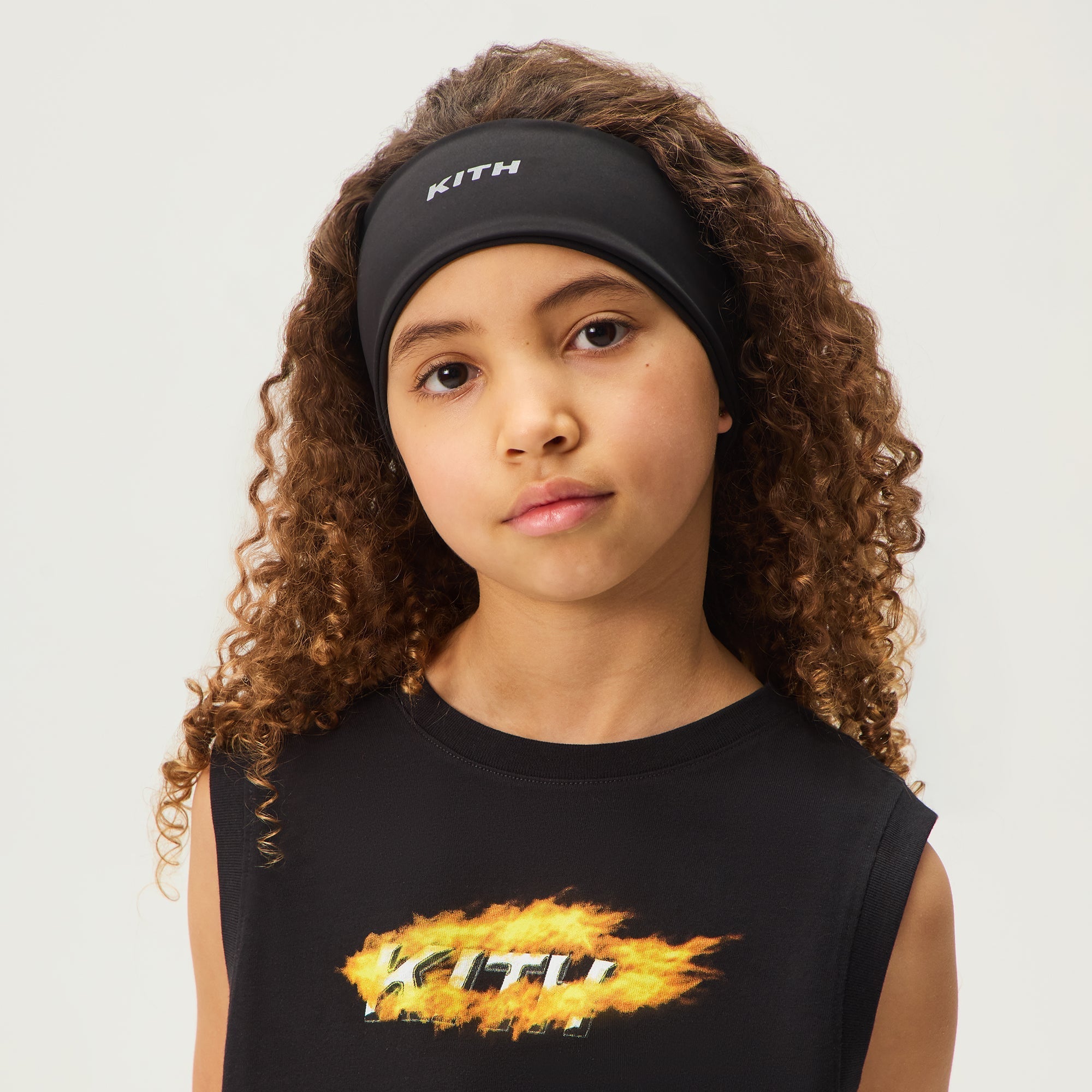 Kith Kids Active Headband - Black – Kith Europe