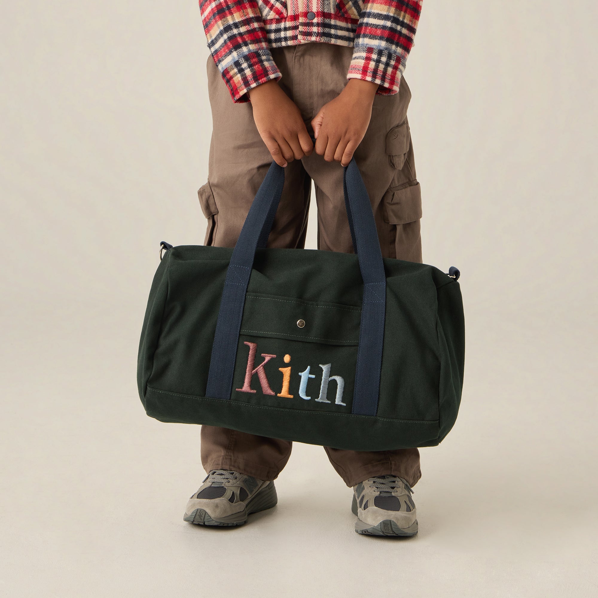 Kith Kids Canvas Duffle Bag - Stadium – Kith Europe